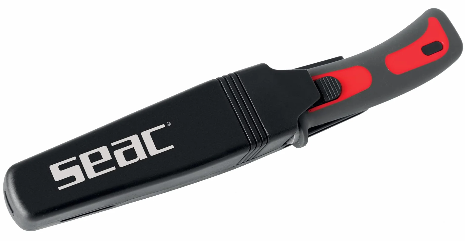 SEAC Coltello Subacqueo Acciaio Inox 11.5 cm Rosso