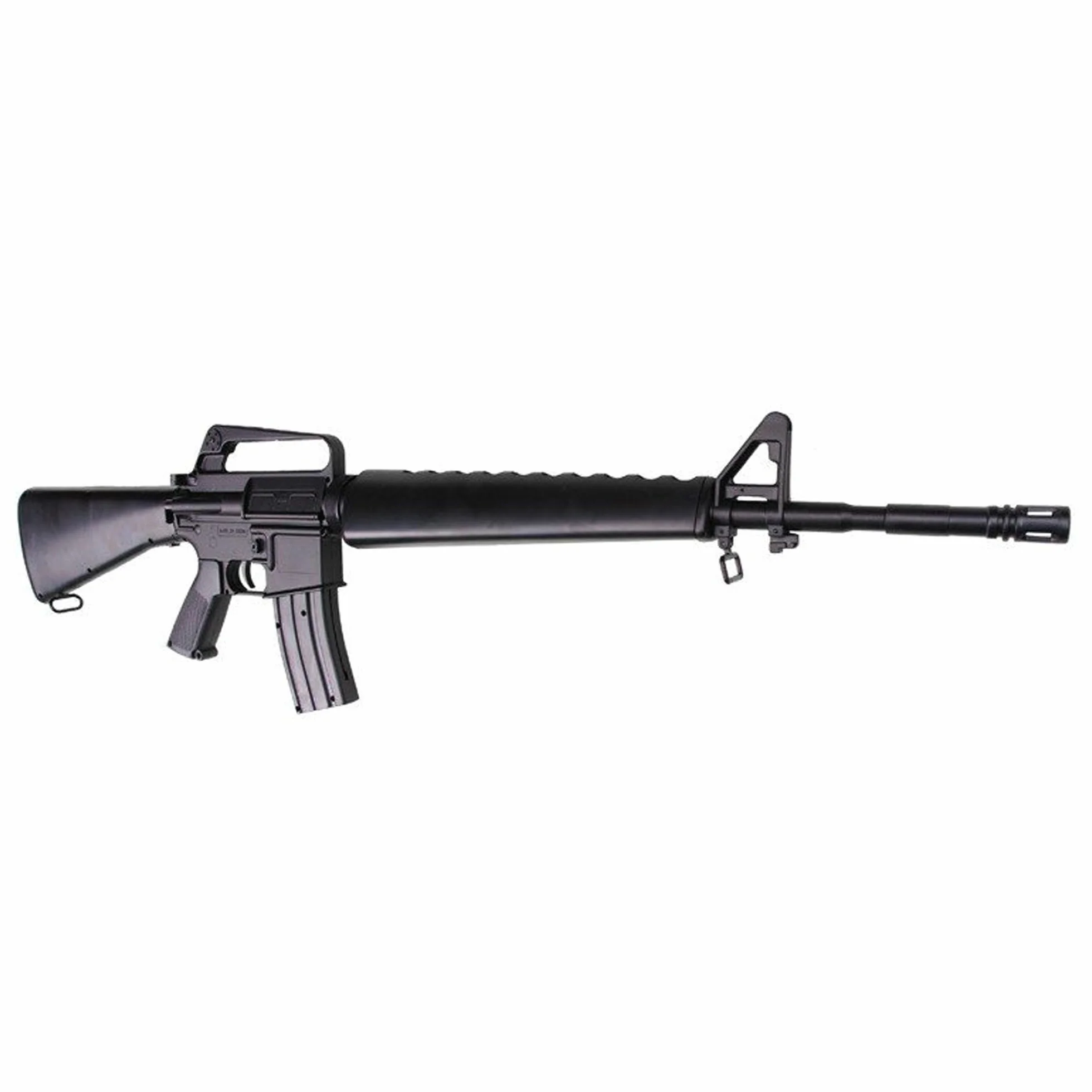Fucile Airsoft M16-A2 Molla Singolo Plastica Alta Resistenza Nero 0,5 Joule