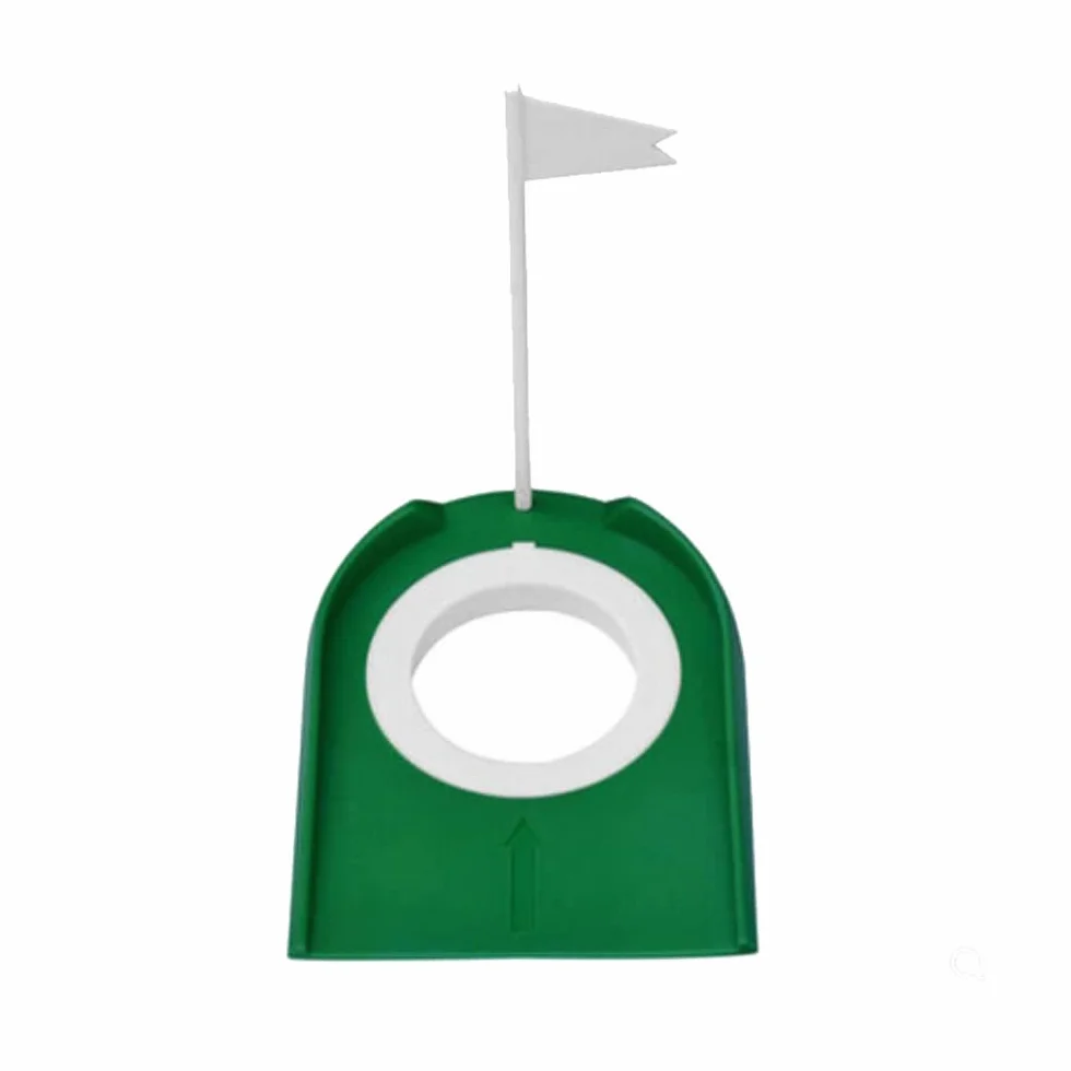 Tazze da Golf 2 PCS Buca da Golf Putting Practice Flag Putt Training Hole per Uomo Donna Bambini Indoor Outdoor