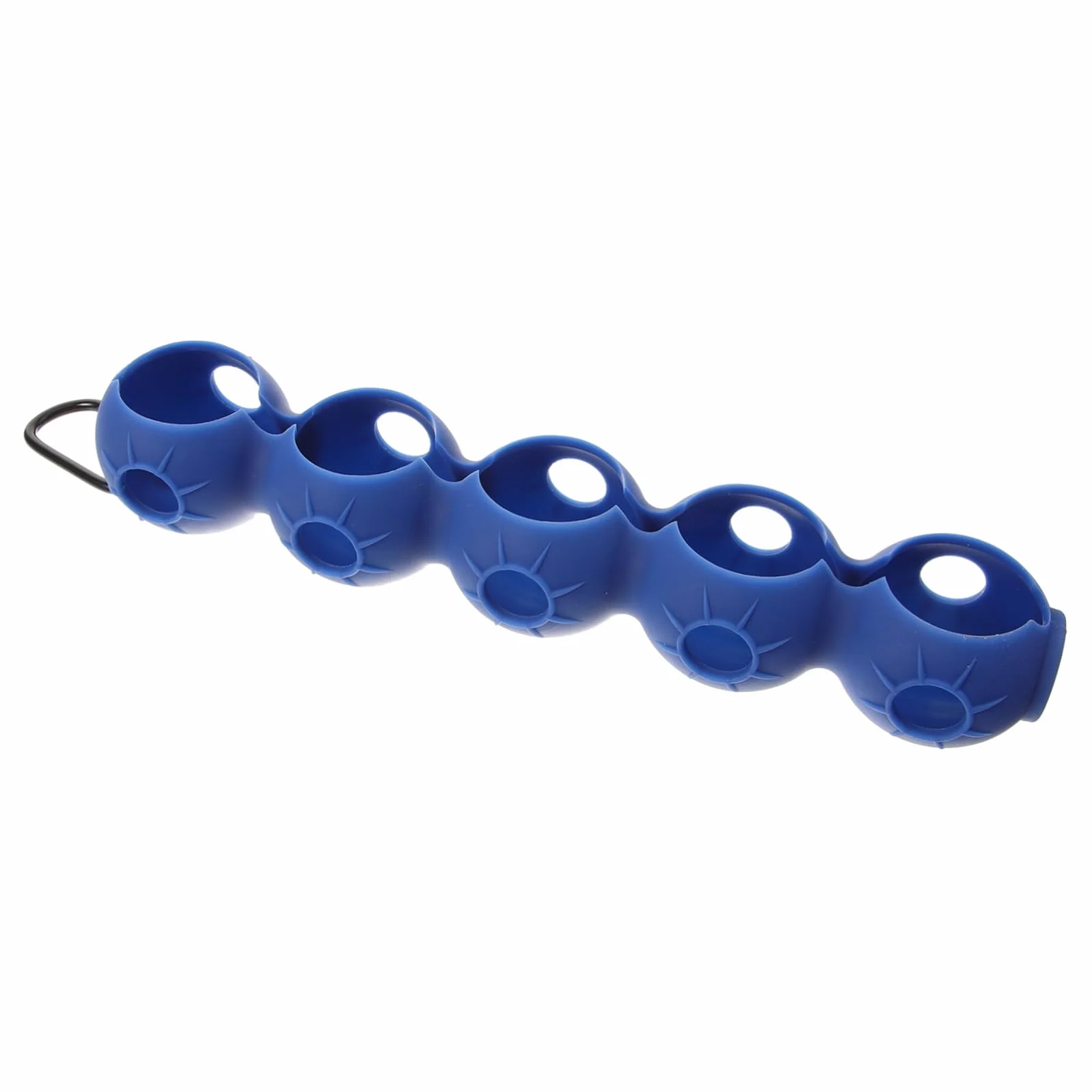 BESPORTBLE Porta 5 Blu Silicone Golf da a o Moschettone Palline e in Professionale Facile Trasportare Comodo da Appendere Protezione a Pantaloni Sacca per