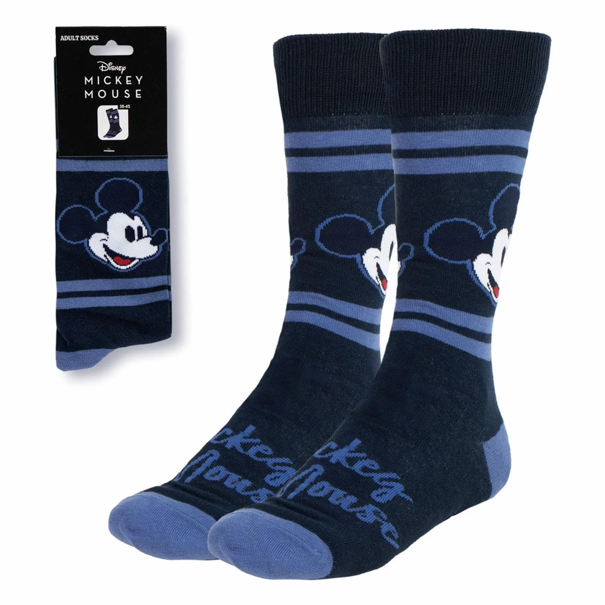 Calzini a righe design Mickey