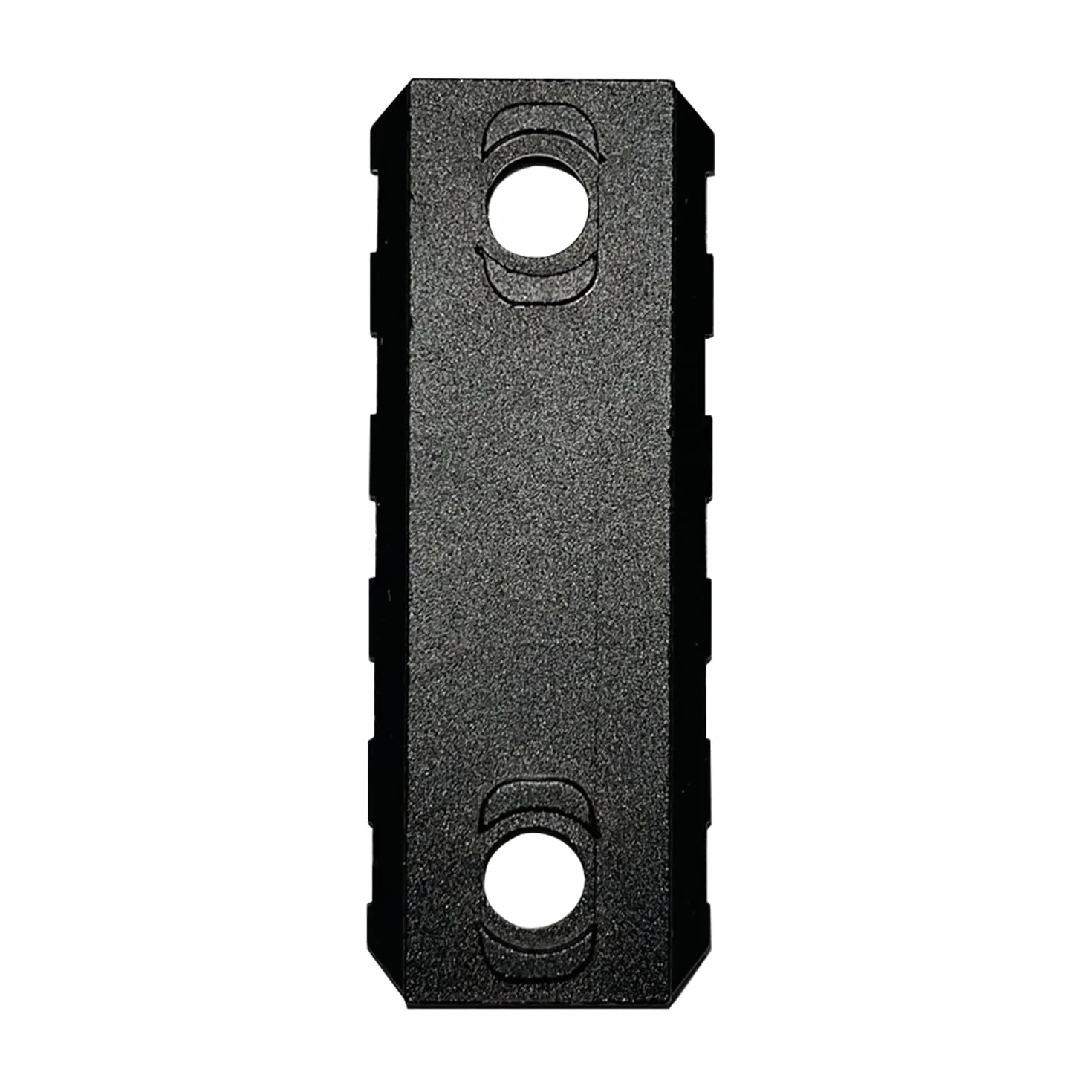 Picatinny Rail 5 slot Mloc metallo con dadi e vite a T chiave a brugola 2 pezzi