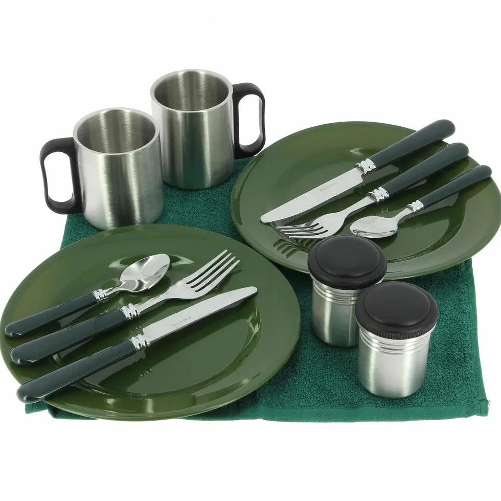 NGT Set di posate deluxe – verde, taglia unica