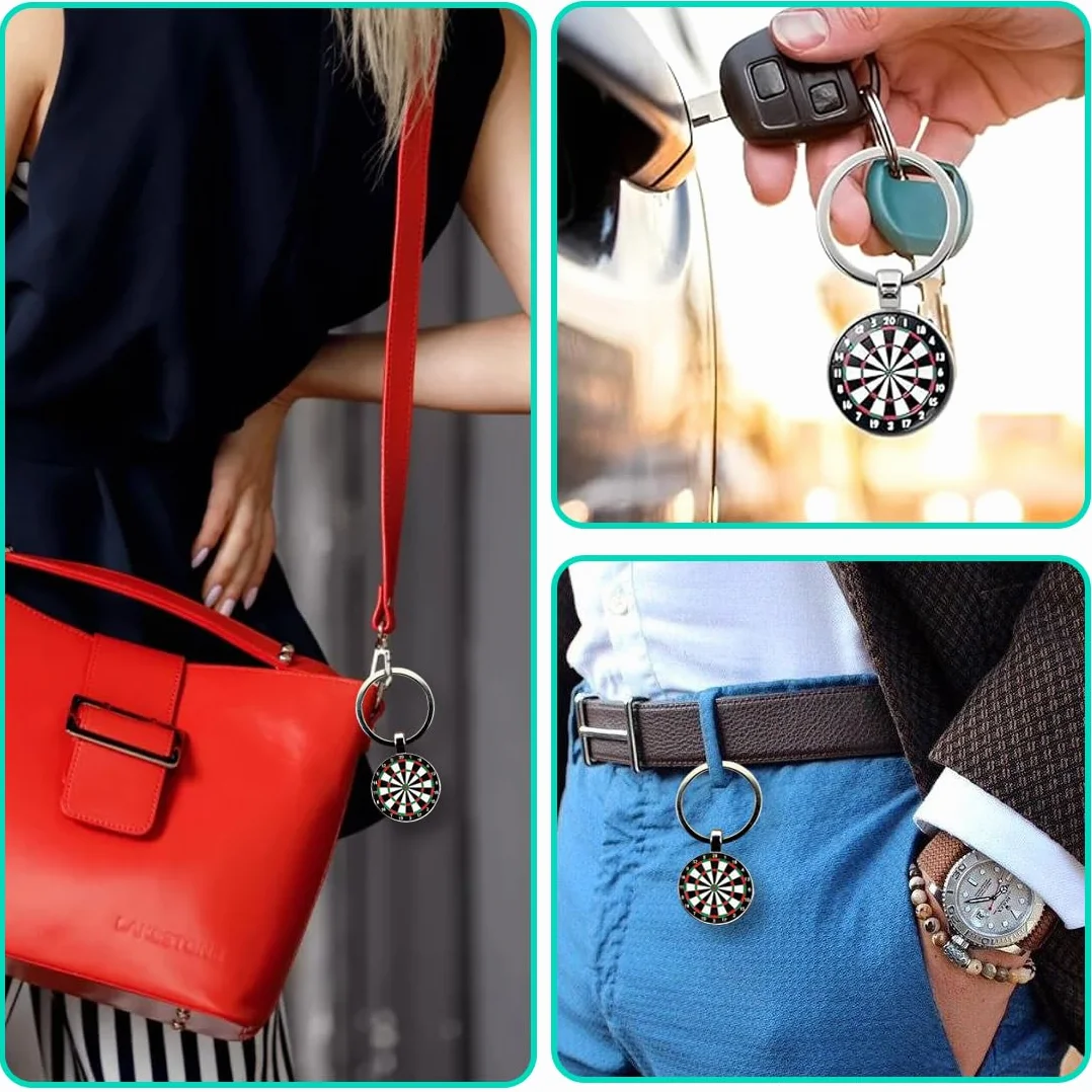 Portachiavi Darts Regali Uomo Freccette Accessorio Decorazione