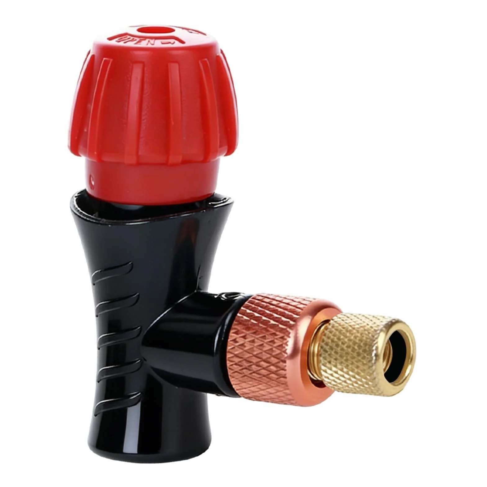 Gonfiatore CO2 Bicicletta Adattatore Valvola Presta Schrader Portatile Lega Alluminio MTB