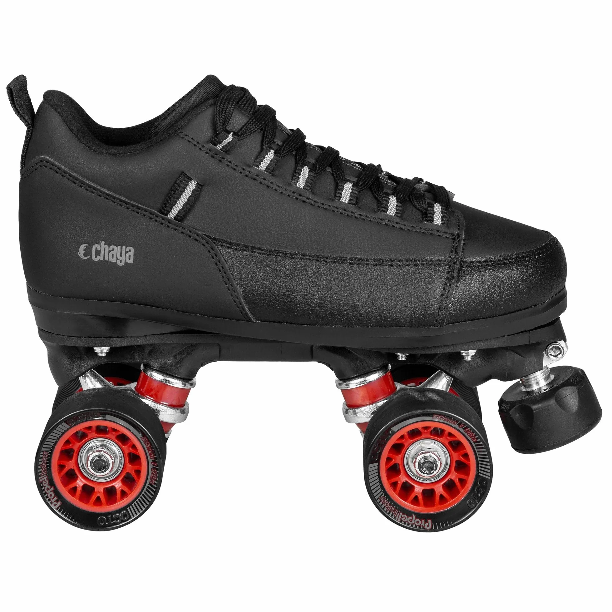 Chaya Roller Quad Derby Ruby Nero Rosso 45