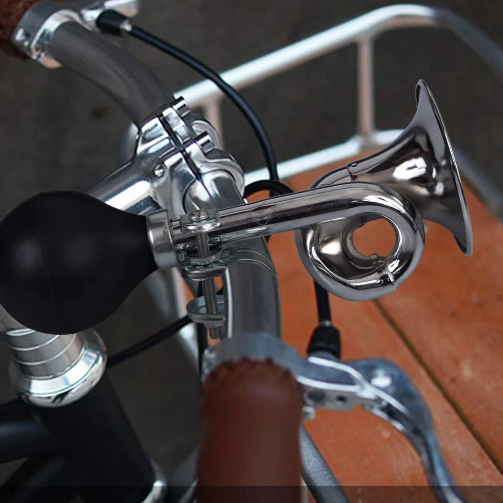 Tromba per Bicicletta in Metallo 22,2 mm Universale - Confezione da 2