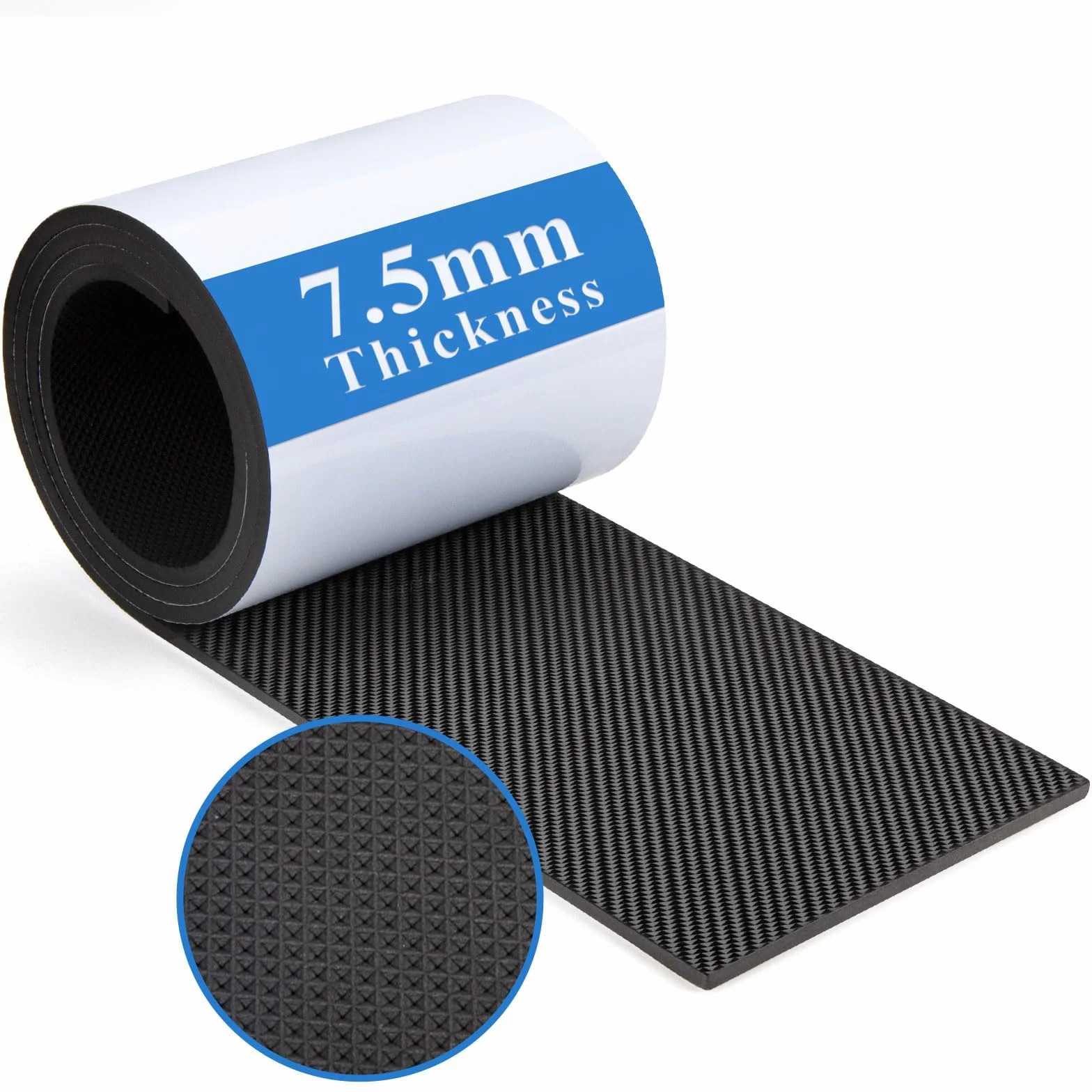 Paracolpi Garage Auto da Muro 7.5mm x 20cm x 2m, Adesiva Universale Protezione Pareti, Protettore Portiera Macchina Anticollisione, Cuscinetti Antiurto per Pareti Garage e Porte Auto