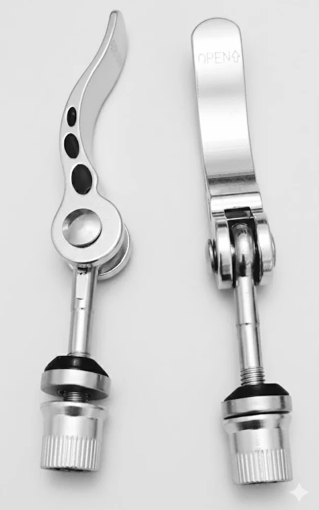Sgancio Rapido Bicicletta Morsetto M6 x 50 mm Quick Release