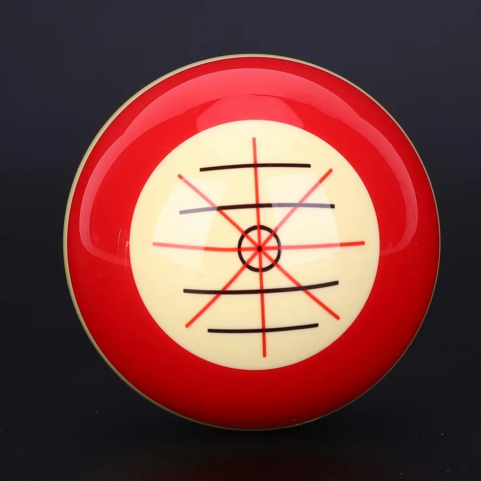 Palla da Biliardo Portatile Accessorio Allenamento Bilia Battente America Pool Eight Ball Principianti