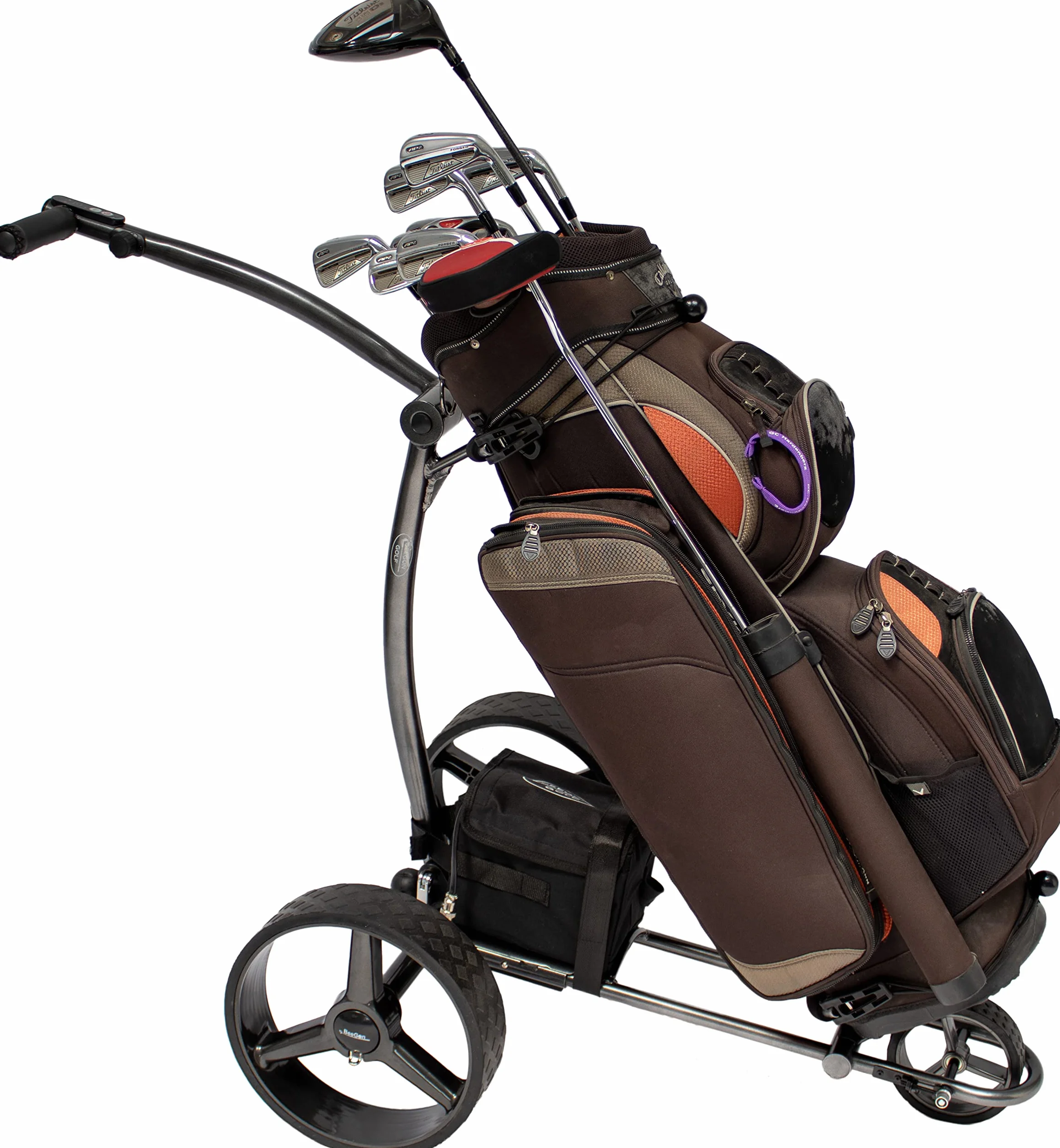 BeeGon Golf Carrello Elettrico GT-X400 PRO Antracite 33 Ah