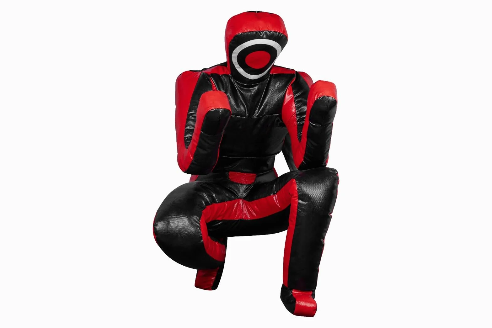 Mma Grappling Dummy BJJ Wrestling Vinyl Dummy Posizione Seduta Judo Brasiliano Punching Bag JIU Jitsu Submission Self Defense Training Vinyl Dummy - Non riempito
