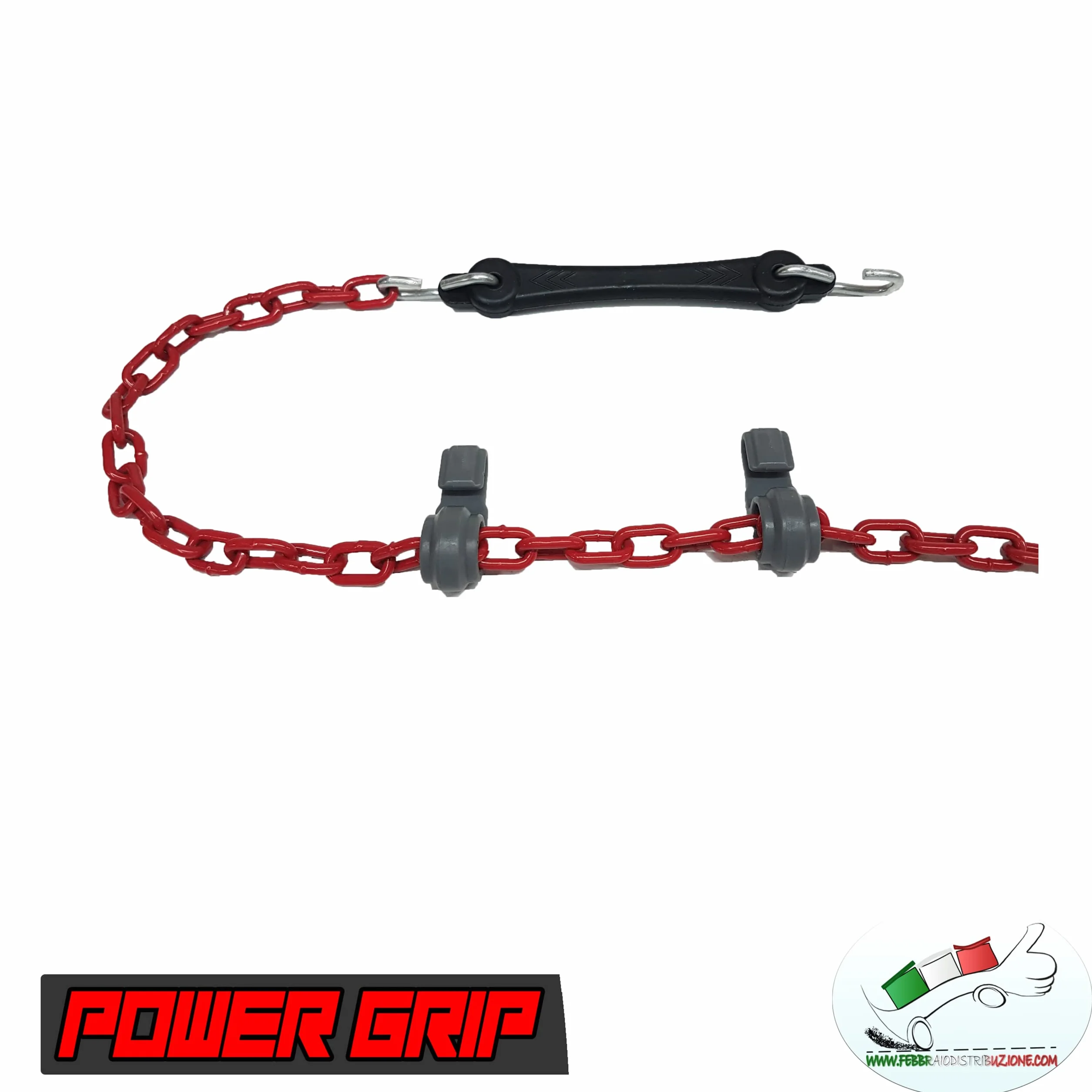 Catene da Neve 9mm Omologate TÜV GS Onorm Gruppo 100 Acciaio Montaggio Facile