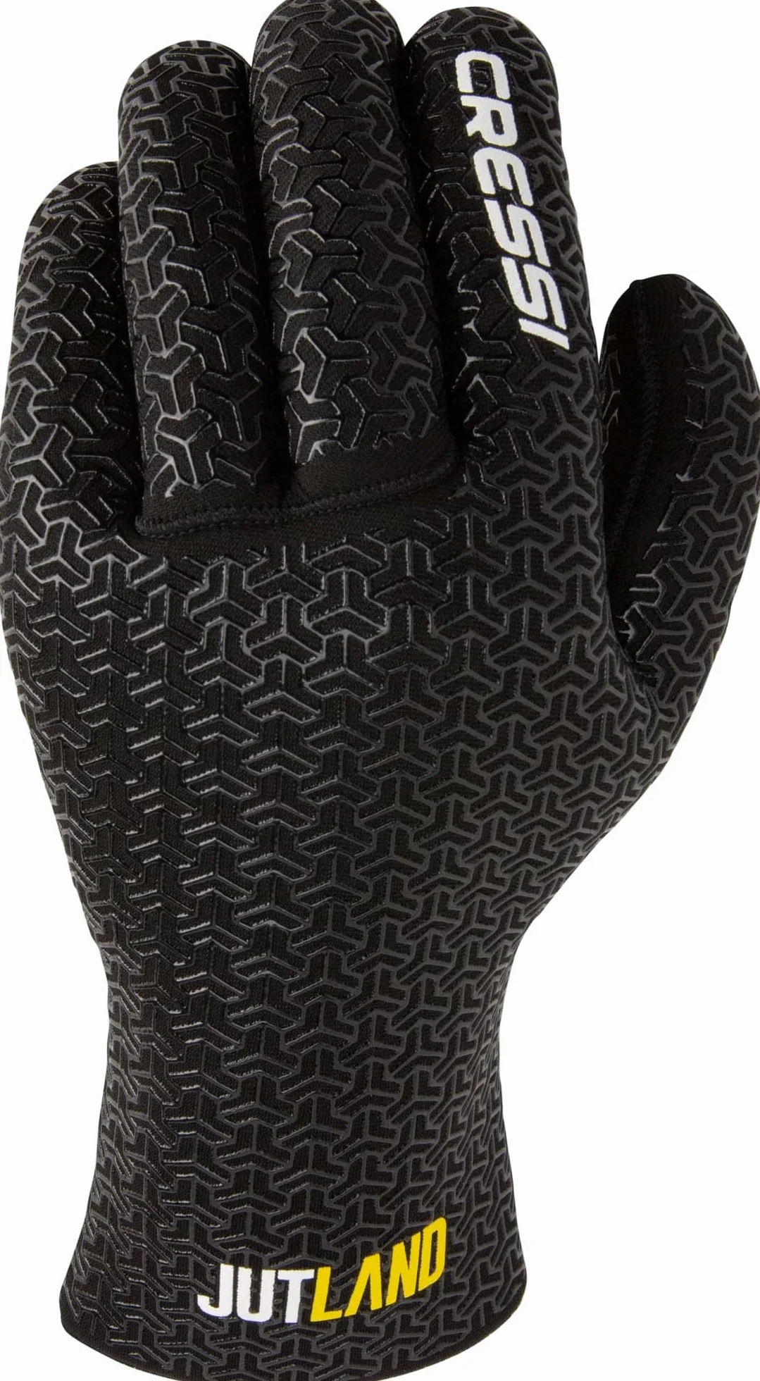 CRESSI Jutland Gloves 5mm - Guanti per Immersione in Neoprene Nero 5mm Ultra Grip System, Adulto Unisex