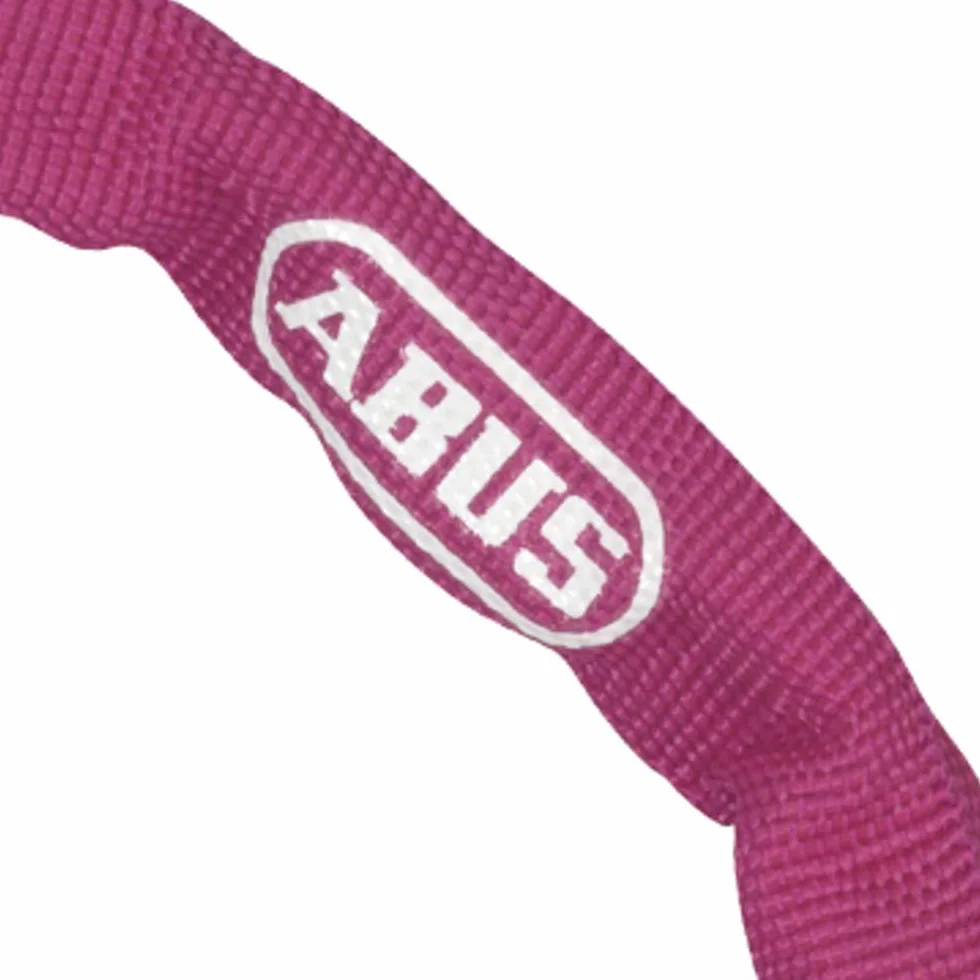 ABUS Lucchetto a Catena 1200 Web 60 cm - Catena in Acciaio temprato - Rosa