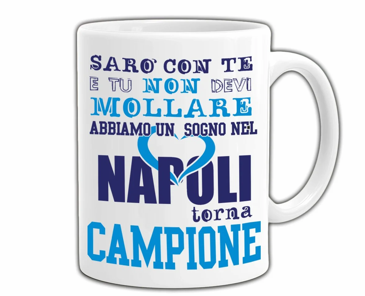 Napoli SSC Tazza Mug Scudetto 2018