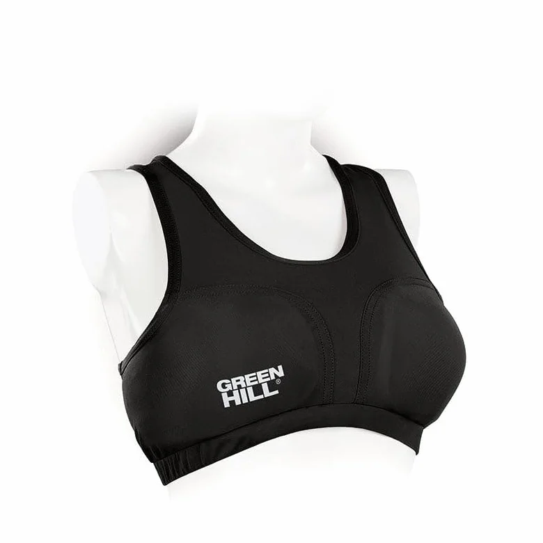GREEN HILL PARASENO Femminile Reggiseno Protettivo Protezione Nera PARAPETTO