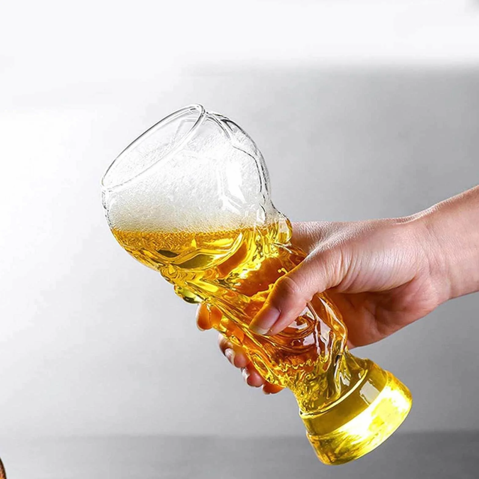 Bicchieri Birra 800ml Vetro per Coppa del Mondo 2026 Calcio