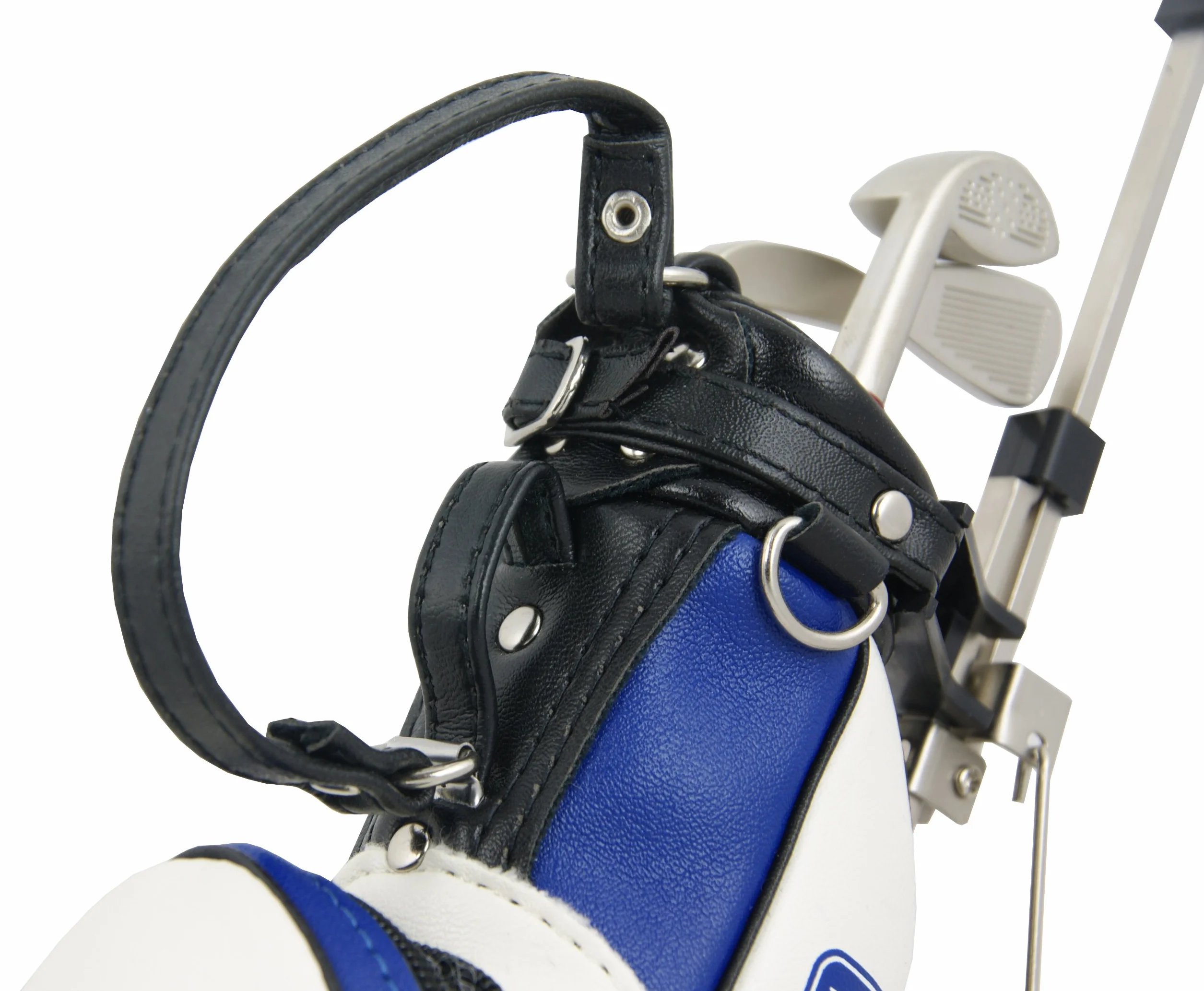 PGA Tour Kit Regalo da Scrivania Penne e Sacca Golf Miniatura Bianco