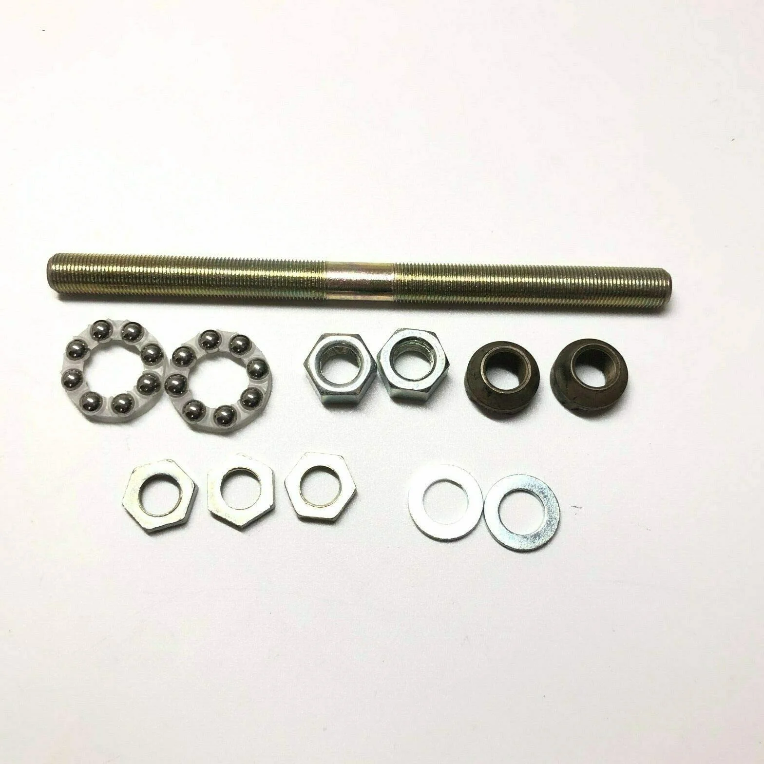 Kit perno asse ruota sfere ecc cerchio anteriore 11 x 165 mm ciclomotori ciao si bravo boxer grillo boss tutti modelli