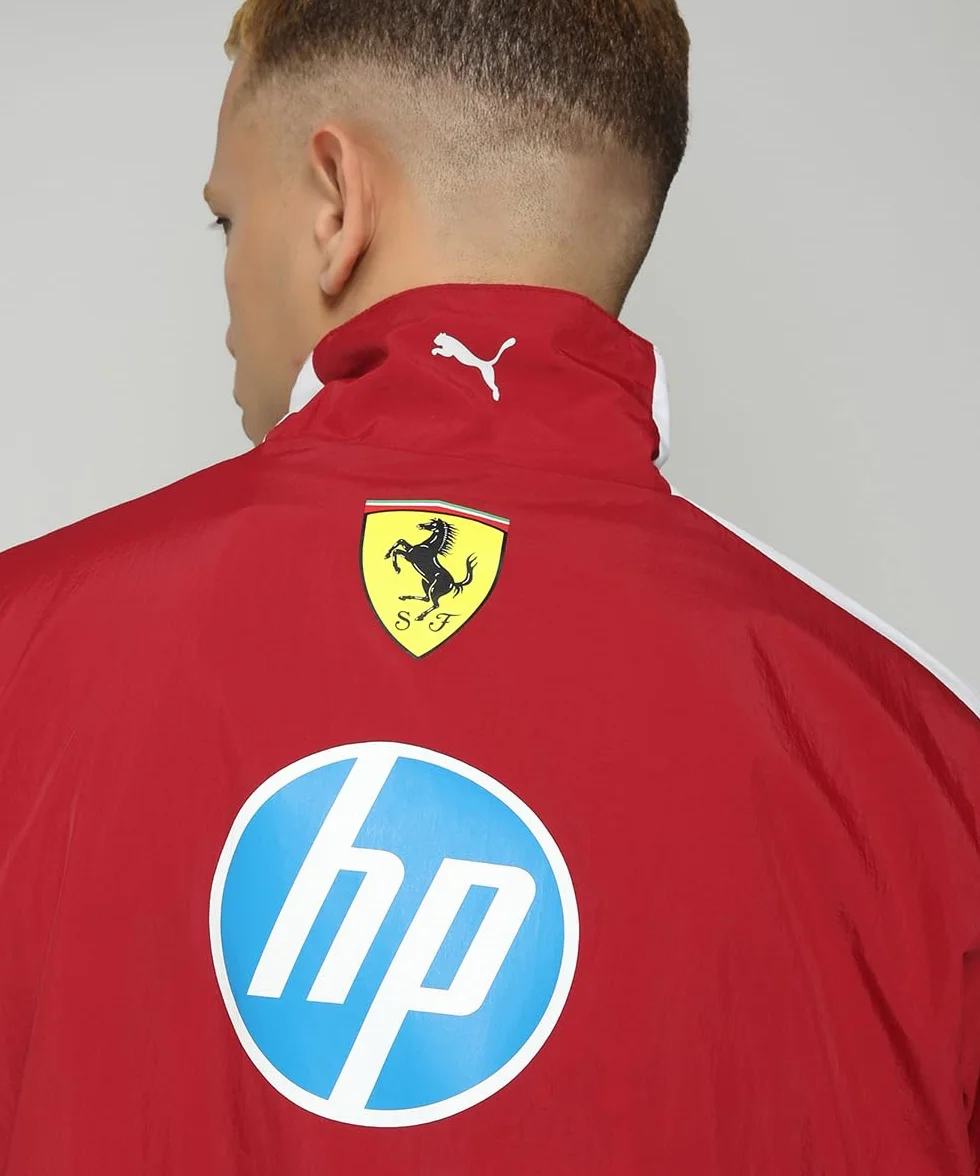 PUMA Giacca Oversize Piloti Scuderia Ferrari T7 2025 da Uomo