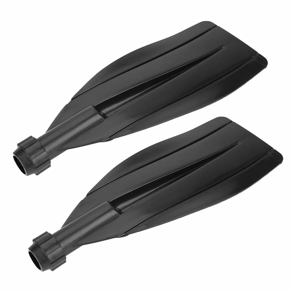 Pala per Pagaia per Canoa Kayak 1 Paio di Lame di Ricambio Durevoli Nero Accessori Barche a Remi