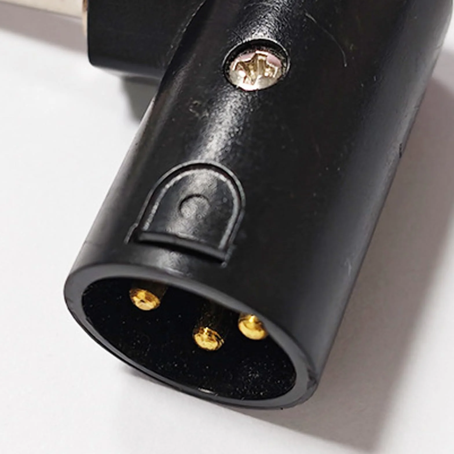 Adattatore ad angolo retto da 6,35 mm a XLR maschio/femmina per chitarre, tastiere e mixer