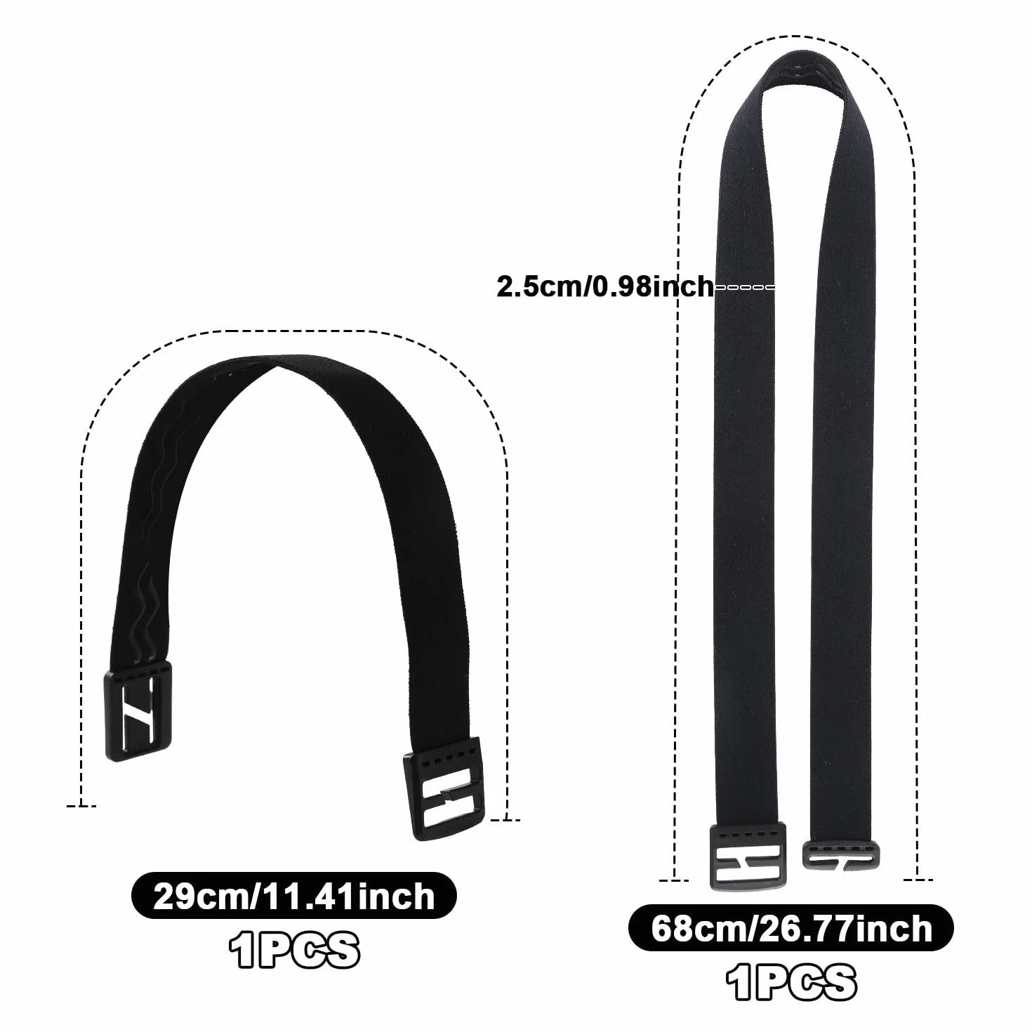 Elastico Cinghia di Ricambio per Lampada Frontale Compatibile con Black Diamond Petzl Princeton Tec