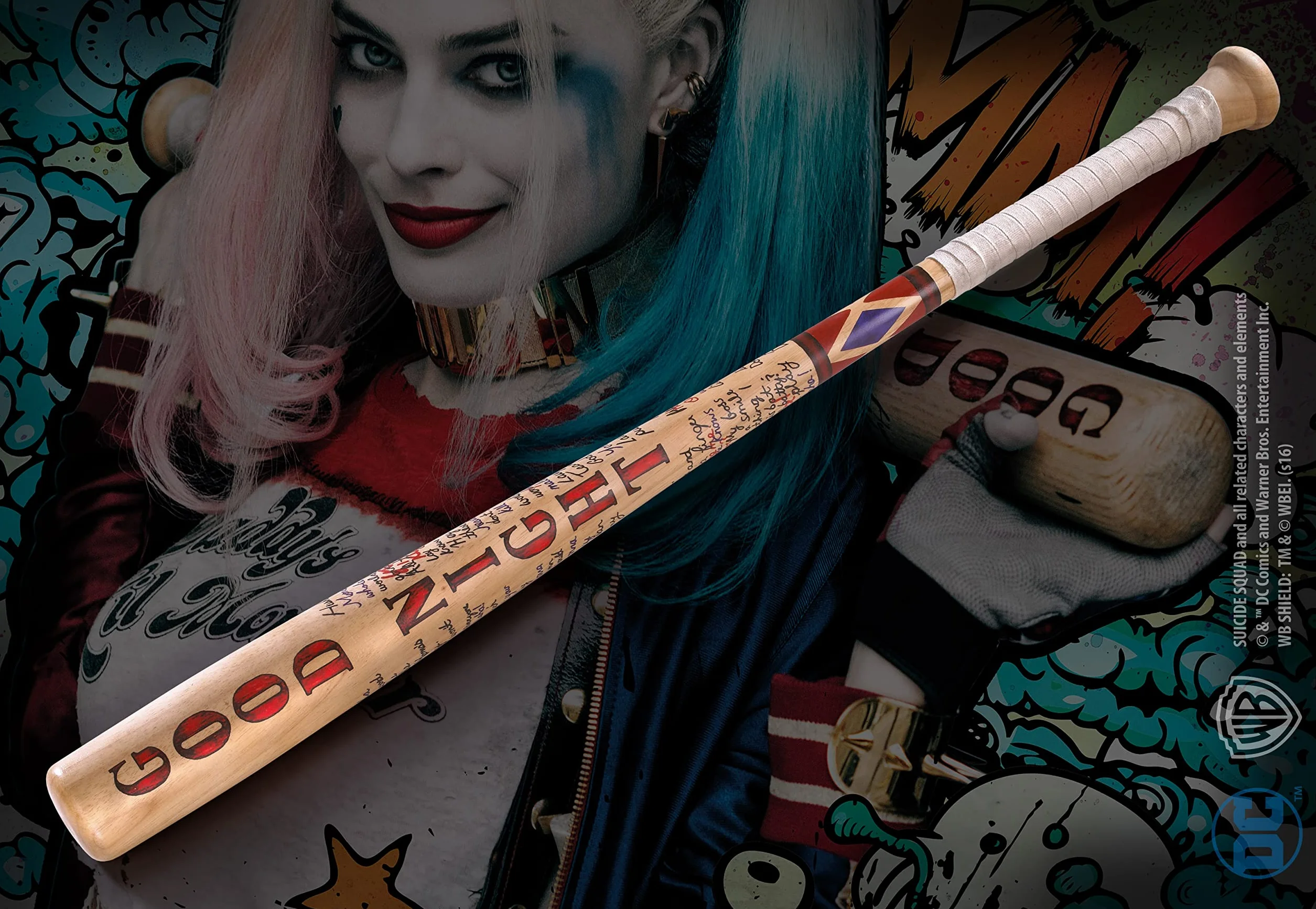 DC Comics Suicide Squad Harley Quinn Mazza da Baseball