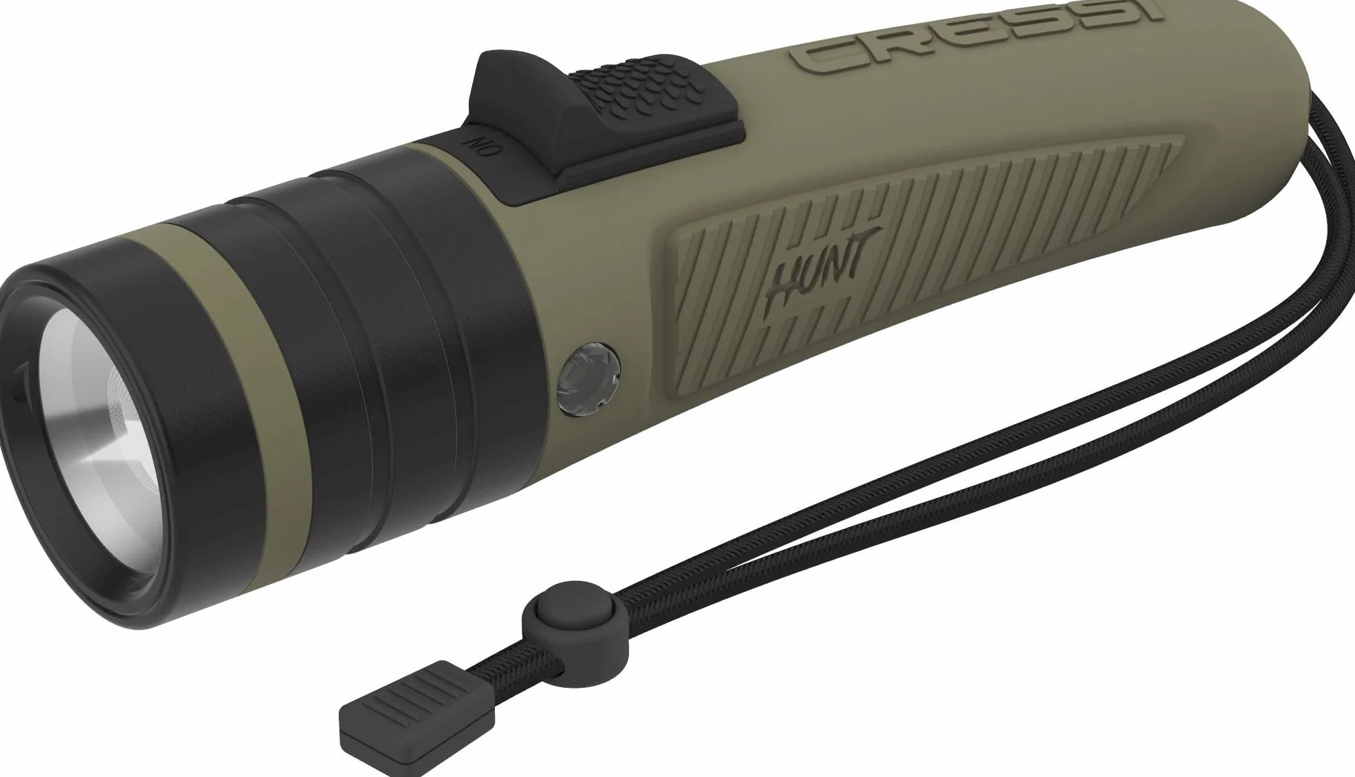 CRESSI Hunt Torch 1600 Torcia Subacquea LED Ricaricabile 1600 Lumen Impermeabile IPX8 100m