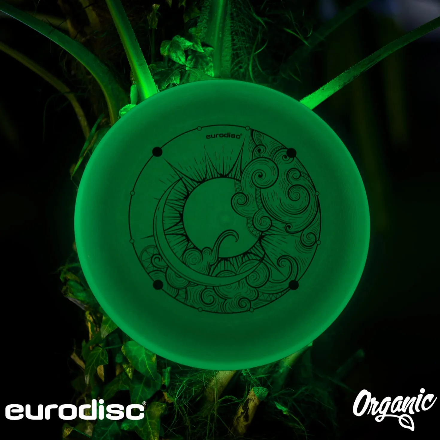 eurodisc Superglow Frisbee Unisex-Youth