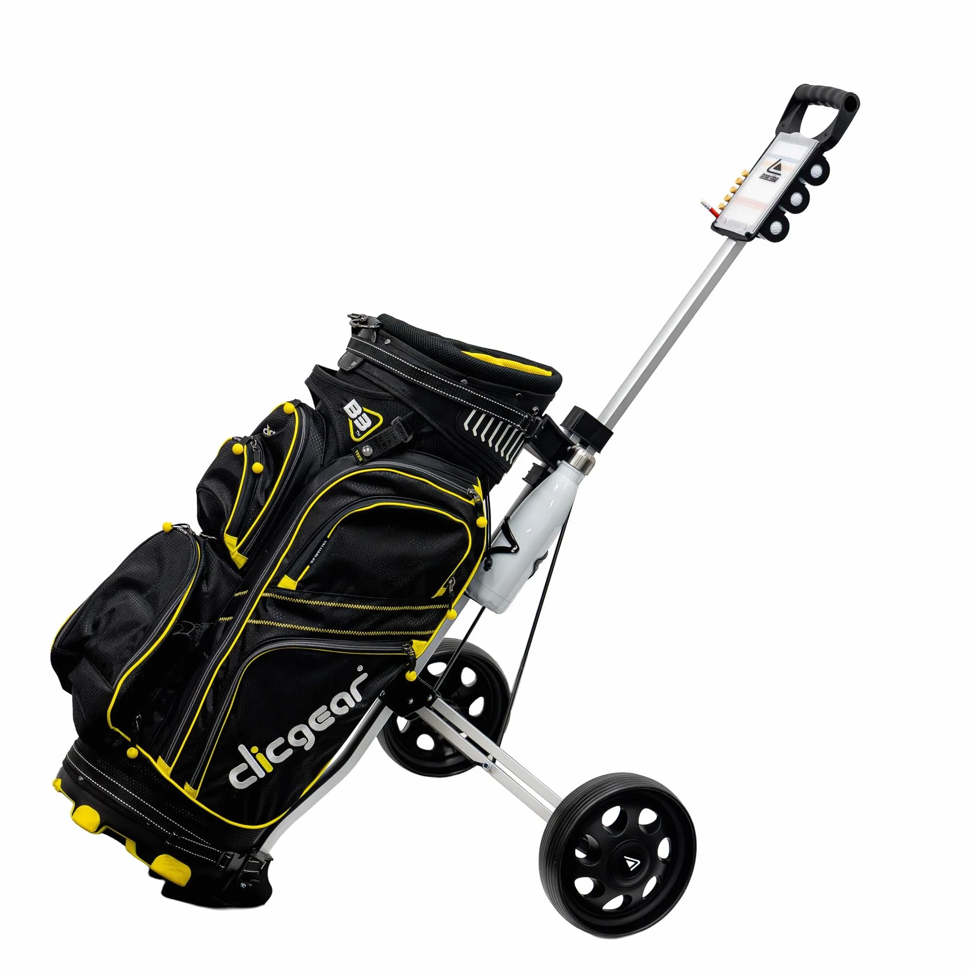 Longridge Alu Lite Carrello da golf a due ruote Argento