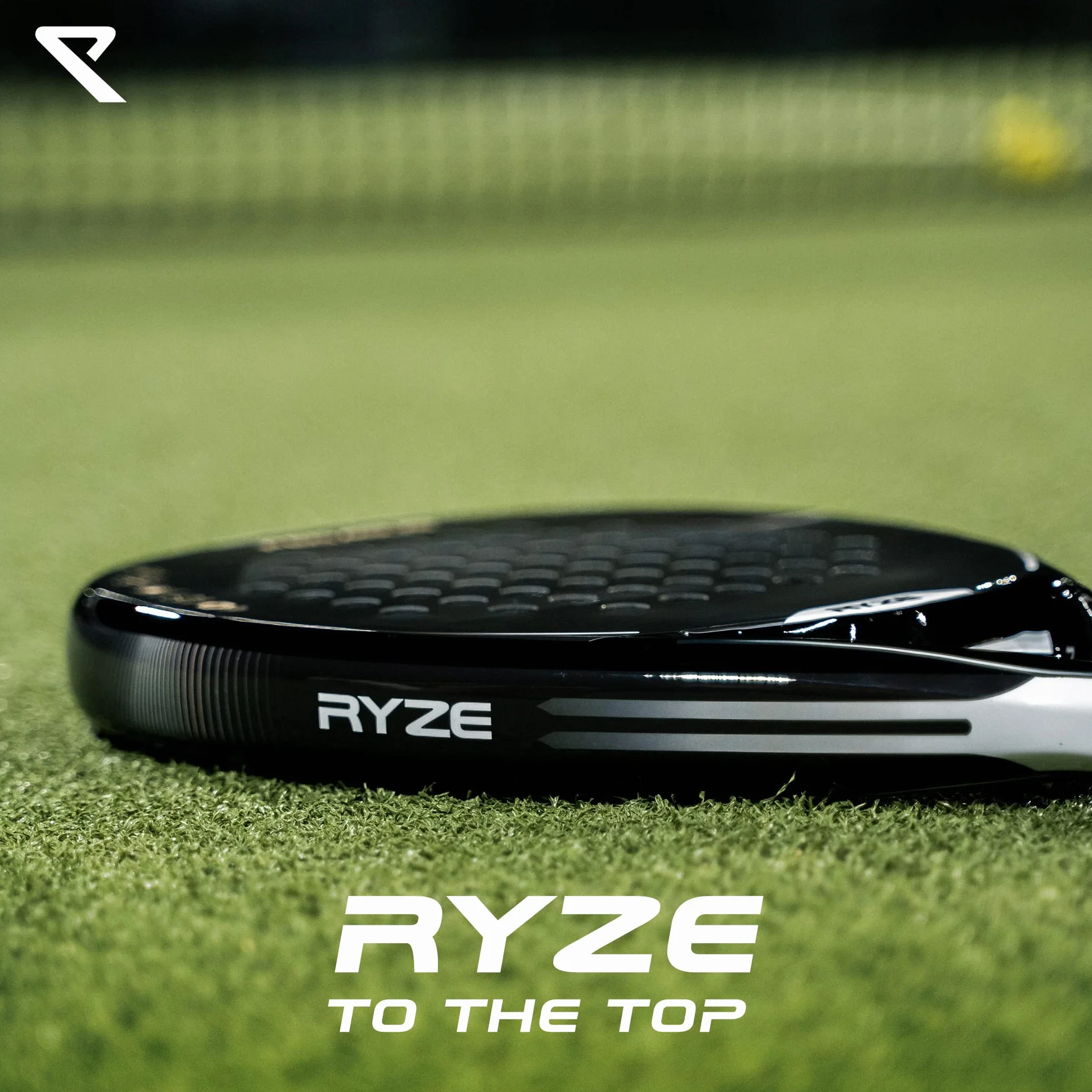RYZE Racchetta da Padel in Fibra di Carbonio con EVA-17 Flex per Uomo e Donna