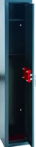 ARMADIO PORTAFUCILI FUCILIERA UTILIA A 3 POSTI BLINDATO CON MENSOLA IN ACCIAIO