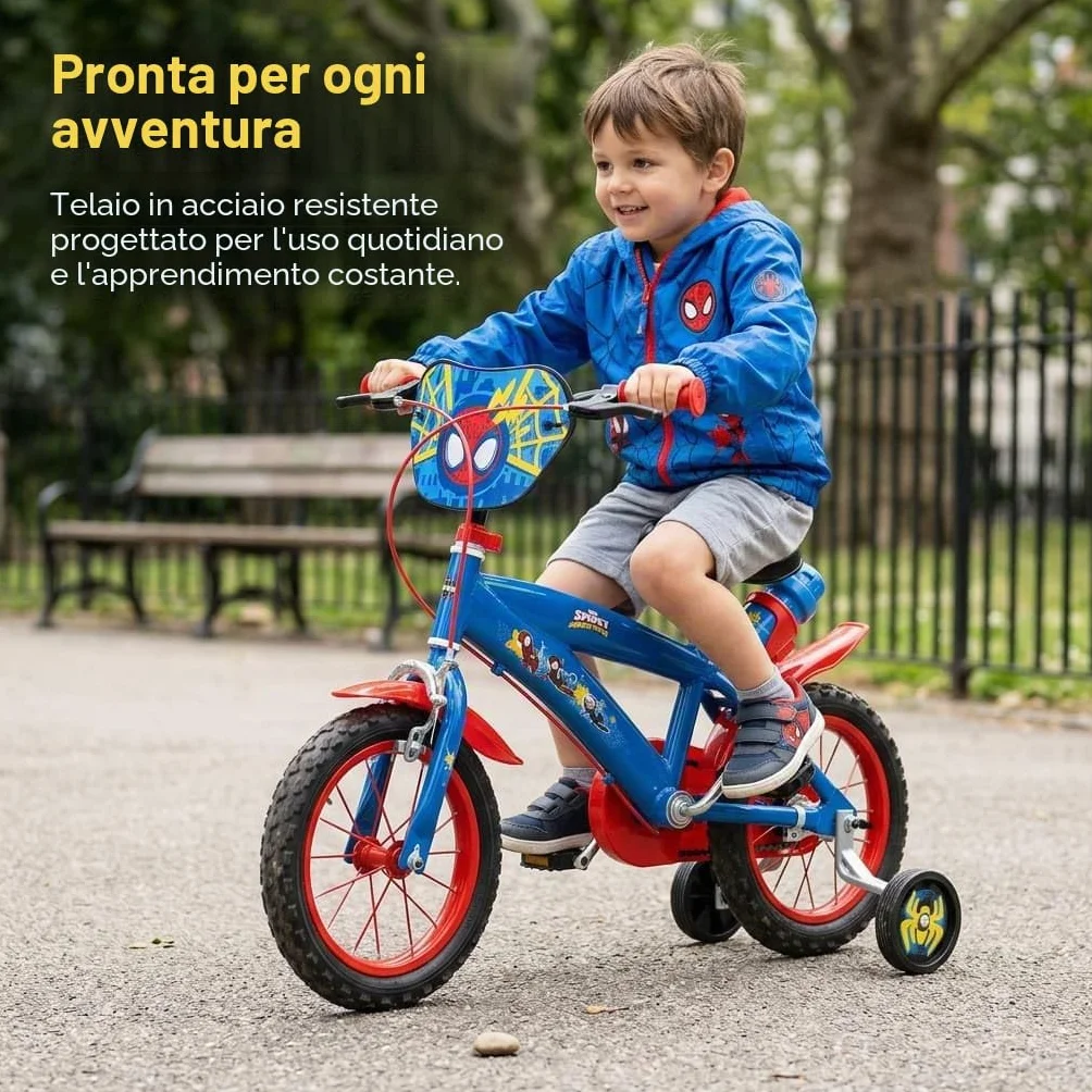 TOIMSA Bicicletta 12" Spiderman Huffy
