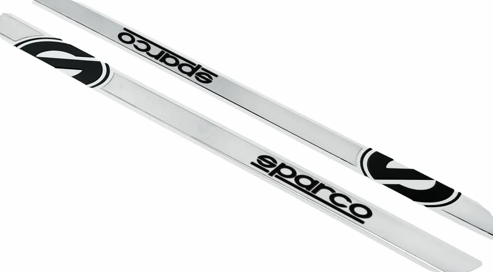 Sparco Set 2 pezzi battitacco OPC13130 protettivo universale adesivo auto 450x40mm