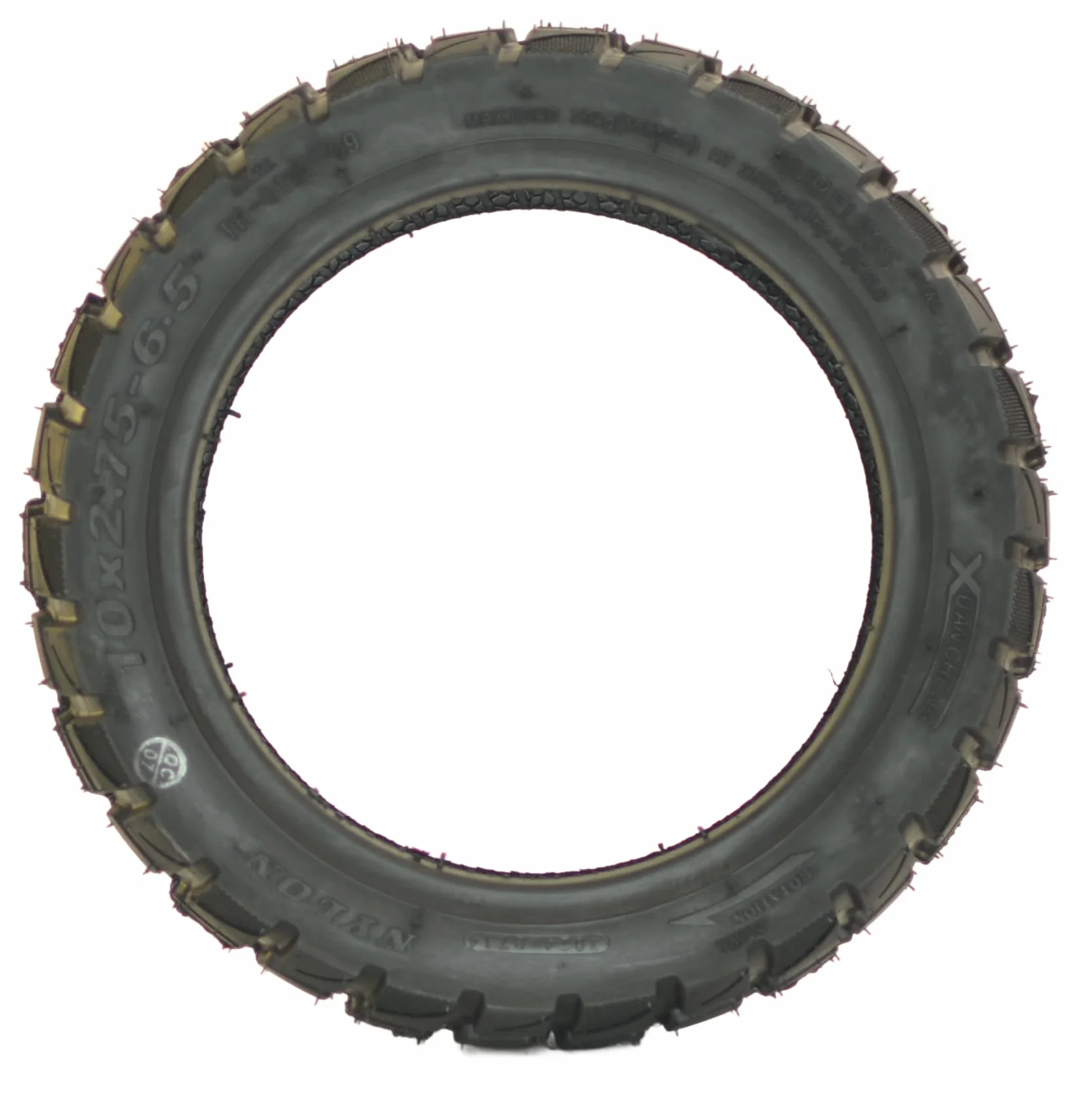 Pneumatico Tubeless 10x2,75-16,5 cm Compatibile con SmartGyro, Zwheel, UrbanGlide, Kukirin