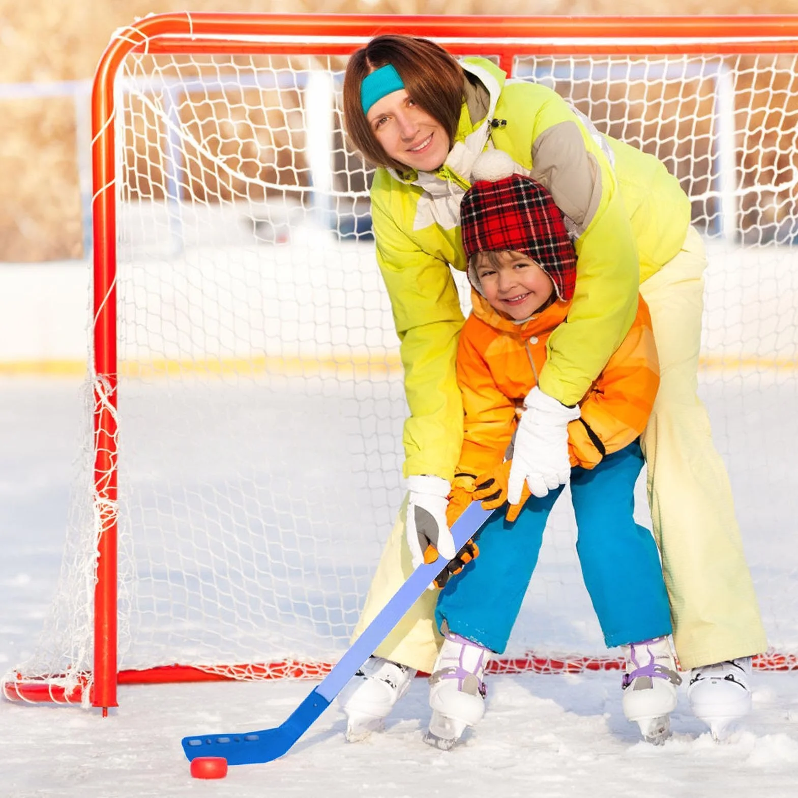 Bastoni da hockey per bambini Set di hockey da strada giovanile Attrezzatura da allenamento regali di compleanno