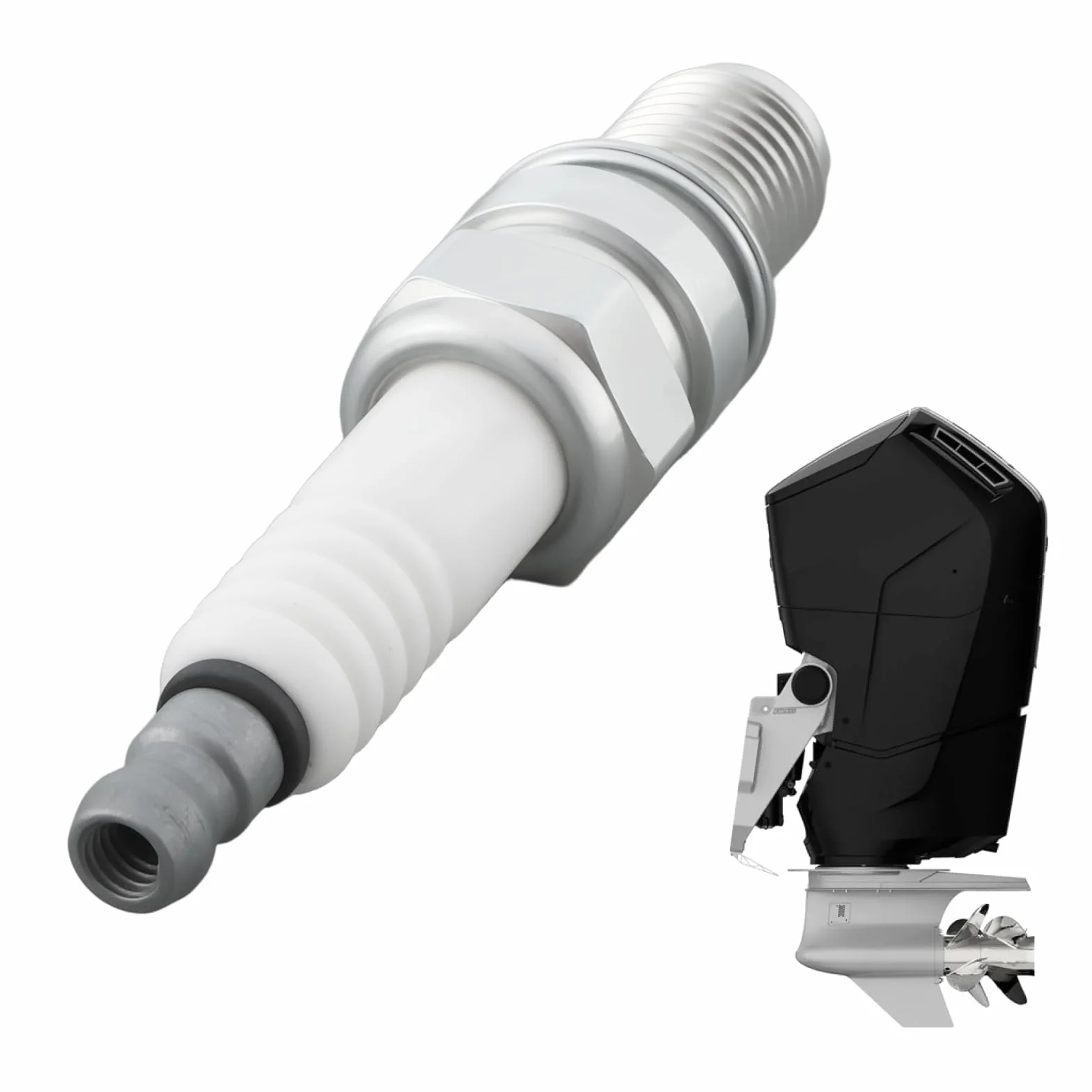 EMSea DCPR6E DCPR6-E Candele 3481 Per Motori Fuoribordo Mercury Mariner
