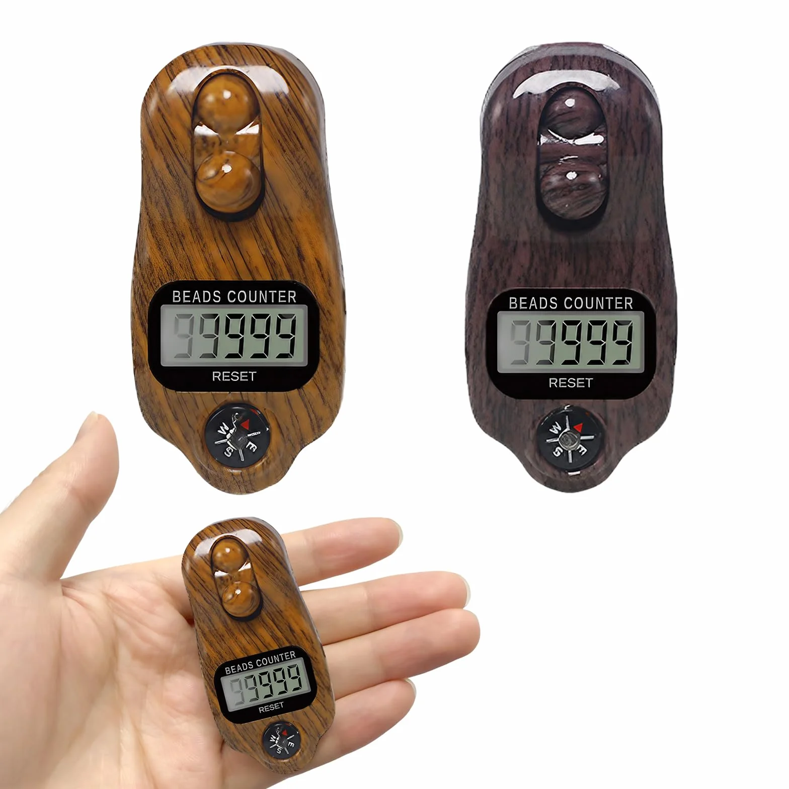 Digital Beads Counter, Contatore per Perline Buddha a 5 Cifre, Golgner