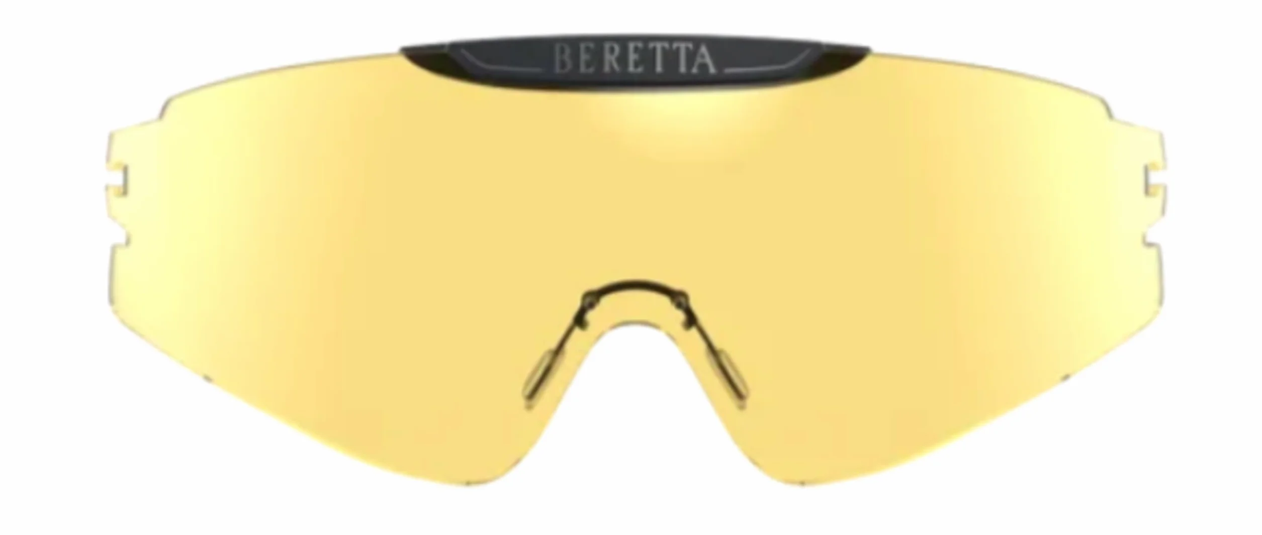 BERETTA Occhiali avvolgenti InterMask in Policarbonato con Lenti intercambiabili e Nasello regolabile