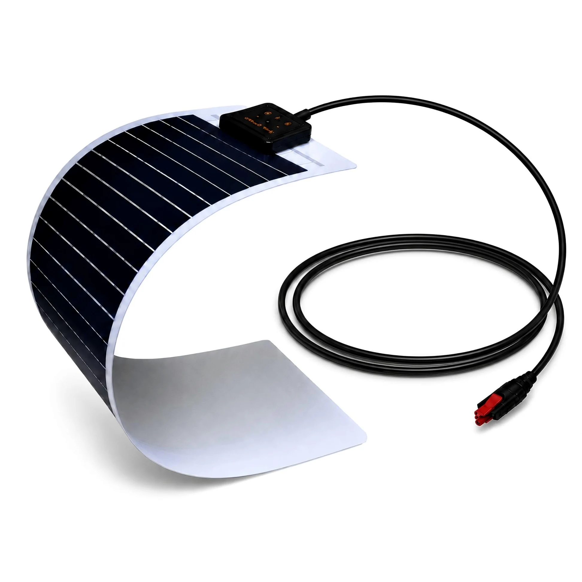 Batteria solare flessibile dello scarico del rimorchio della carica 12V del manutentore MPPT del caricatore 20W | Built-in MPPT regolatore di carica solare caricabatterie solare manutentore flessibile caricatore rimorchio pannello solare