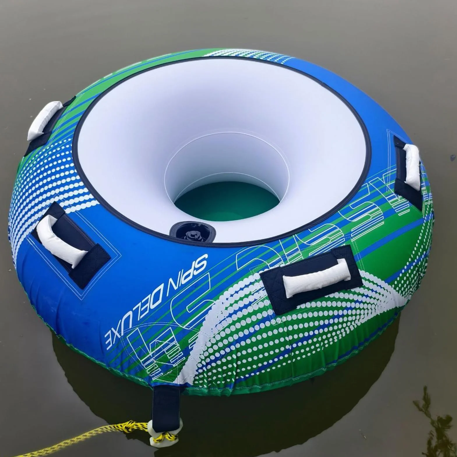 Gommoni da Traino Tubi Nautici Zattera Gonfiabile Sci Nautico Alta Resistenza Rafting Spiaggia Nuoto Wakeboard Sport Acquatici
