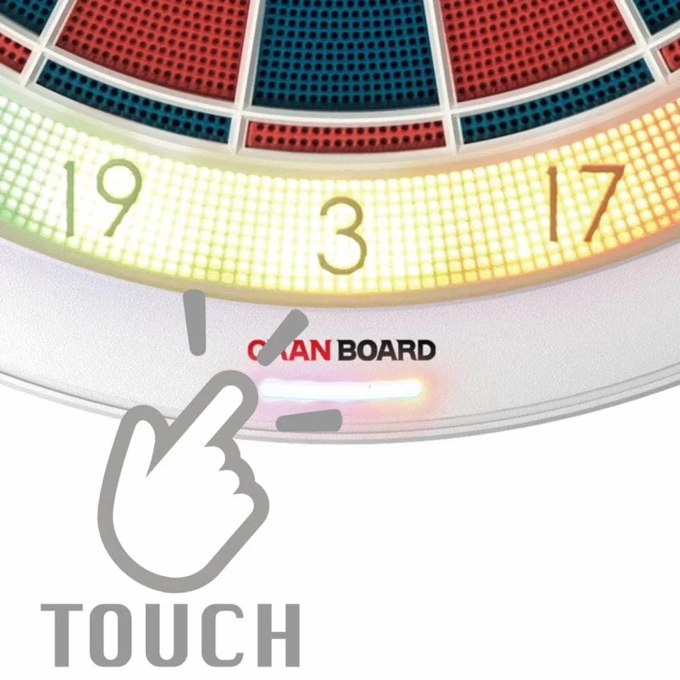 GranBoard 132 Smart Board, Dimensioni del torneo