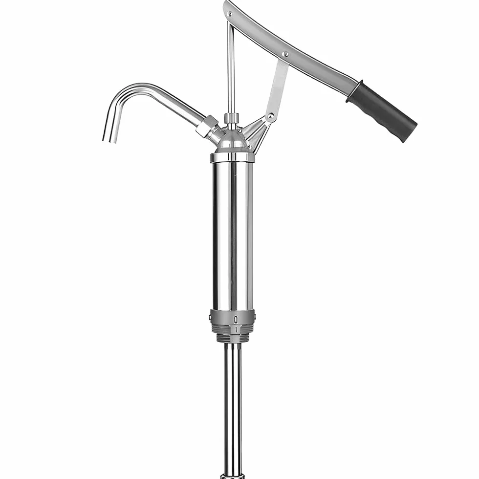 Pompa a Leva per Fusto Olio, Pompa a Leva Telescopica, Pompa a Barile con Leva, Pompa per Olio per Olio Motore, Gasolio, Olio Lubrificante, Olio per Ingranaggi e Altri Oli Liquidi