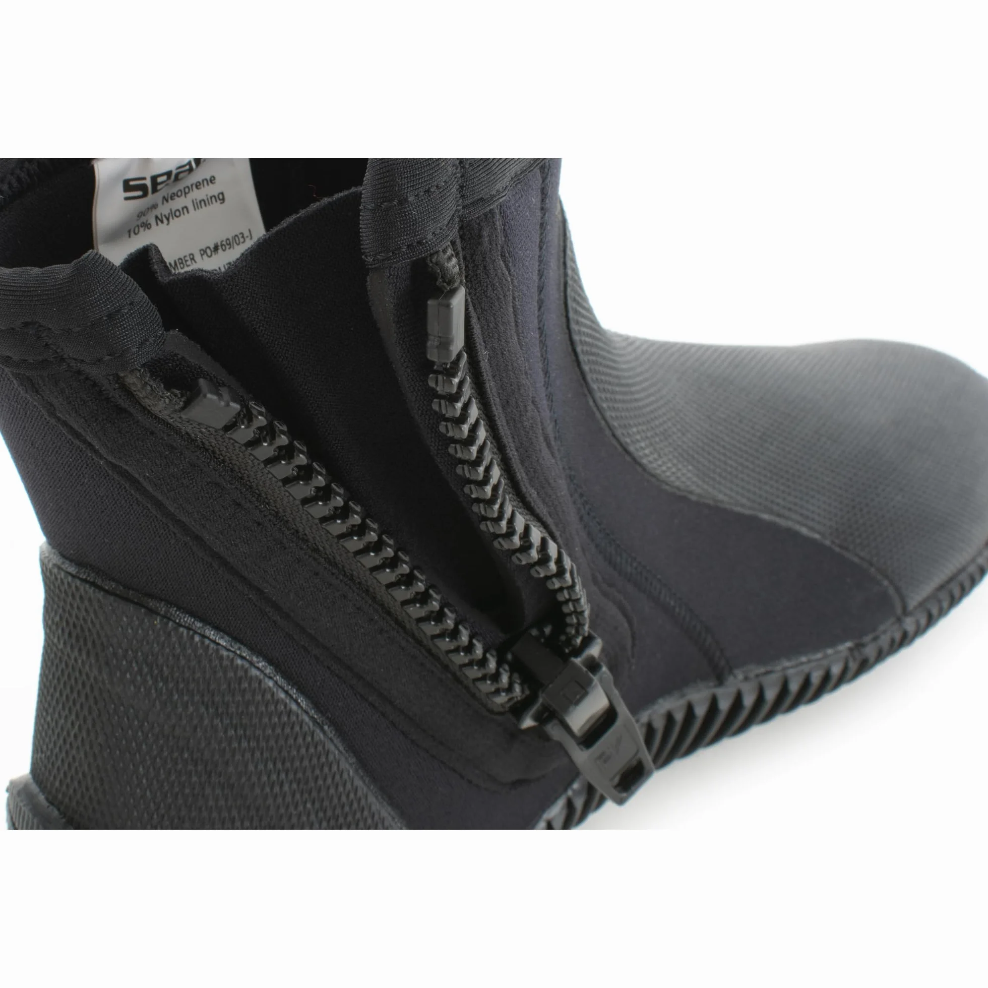 SEAC Calzari da Subacquea in Neoprene 5 mm Suola Semi Rigida Protezioni Tallone Collo del Piede