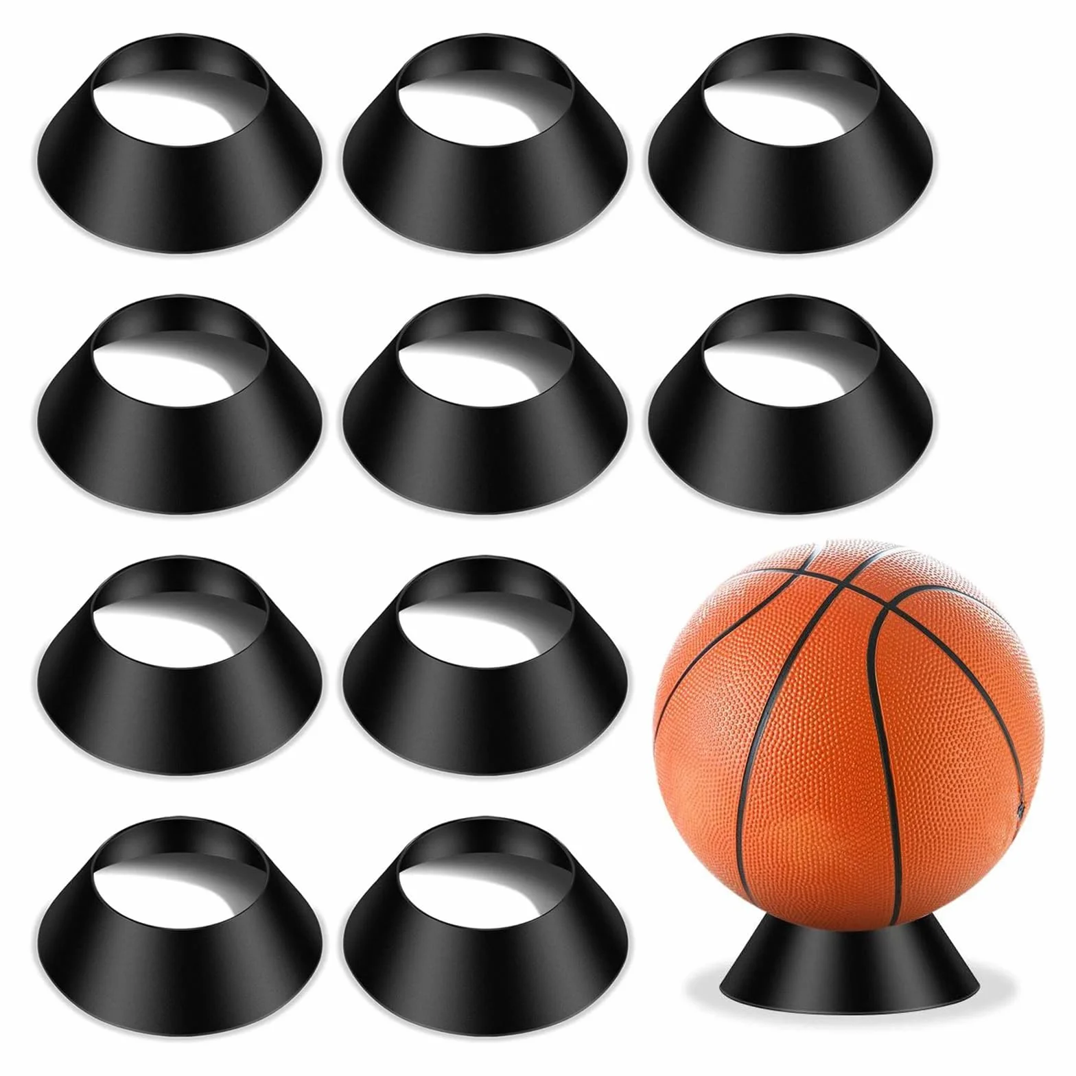 Supporto per Pallone da Calcio, Basket, Pallavolo - 10 Pezzi Souvenir