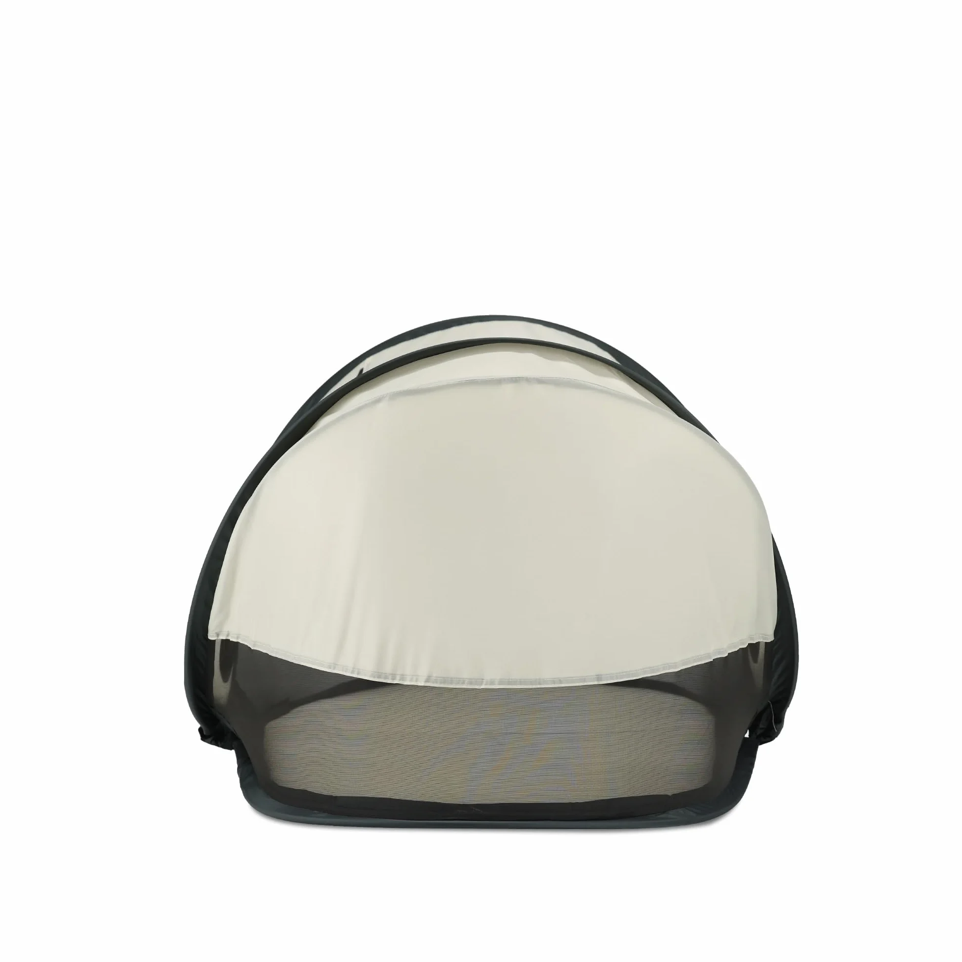 Deryan Scott Lettino Parapioggia per Bambino 120x75x50cm Tenda Pop-Up Zanzariera Borsa da Viaggio Crema