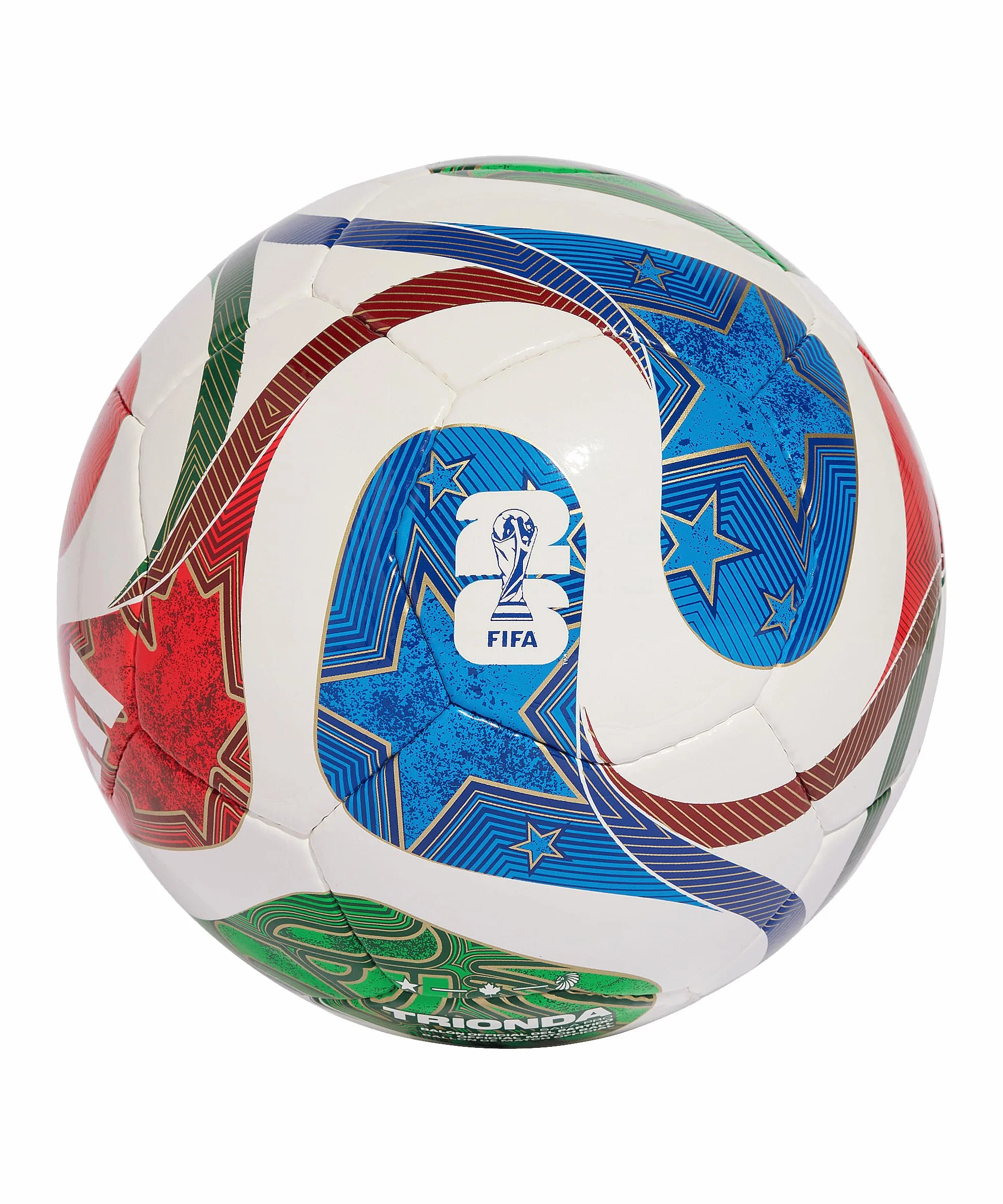 adidas Performance World Cup 26 Trionda Pro Sala pallone da gioco Bianco Bianco, Futsal Unisex
