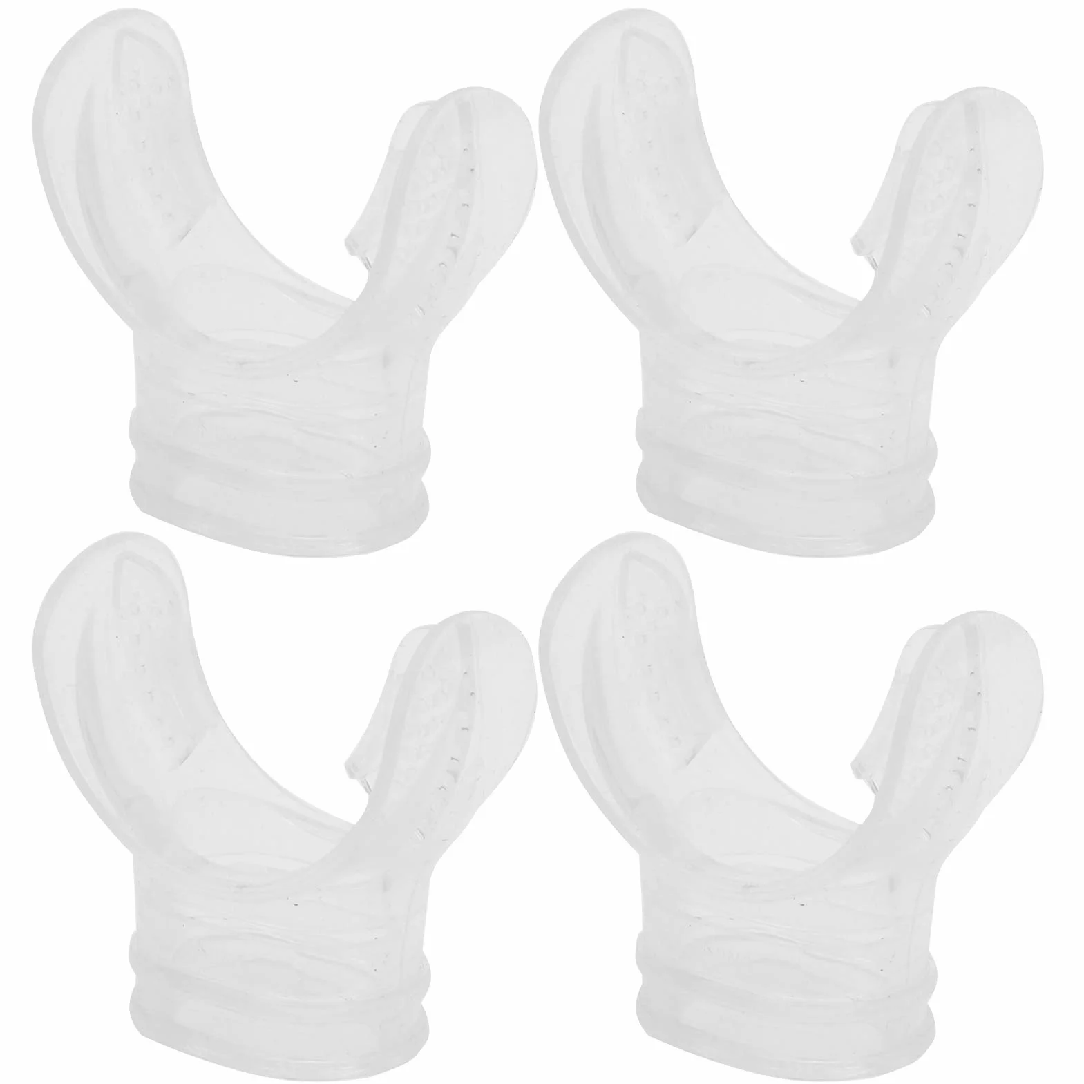 Boccaglio da immersione 4 pezzi, regolatore in silicone per snorkeling professionale